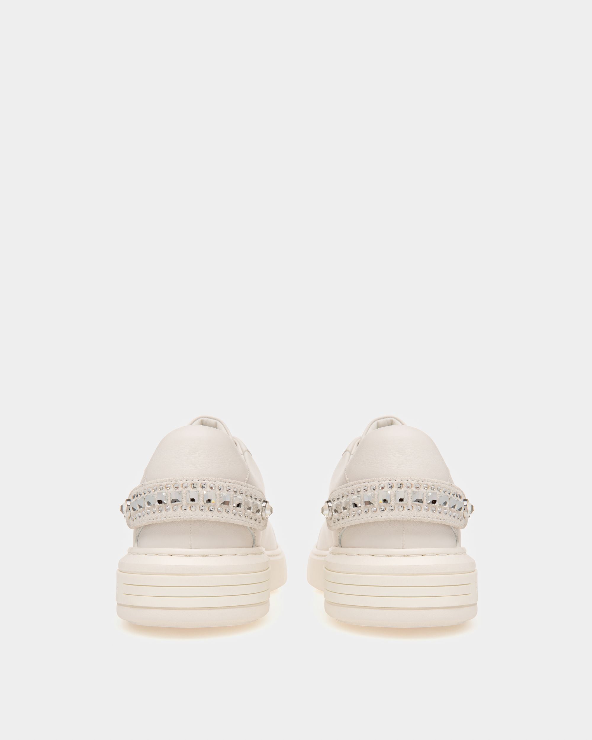 Malya Sneakers En Cuir Blanc - Femme - Bally - 04