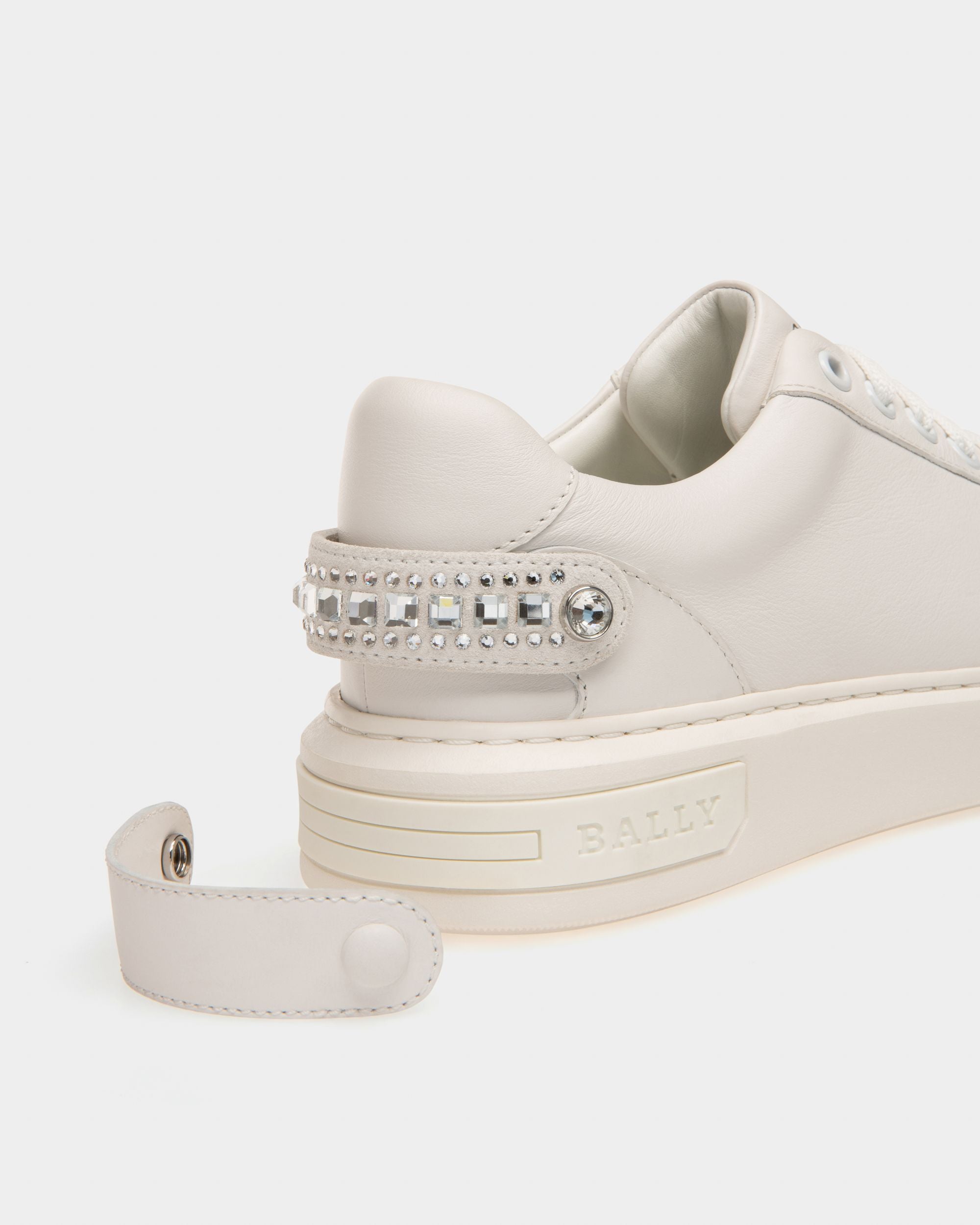 Malya Sneakers En Cuir Blanc - Femme - Bally - 06