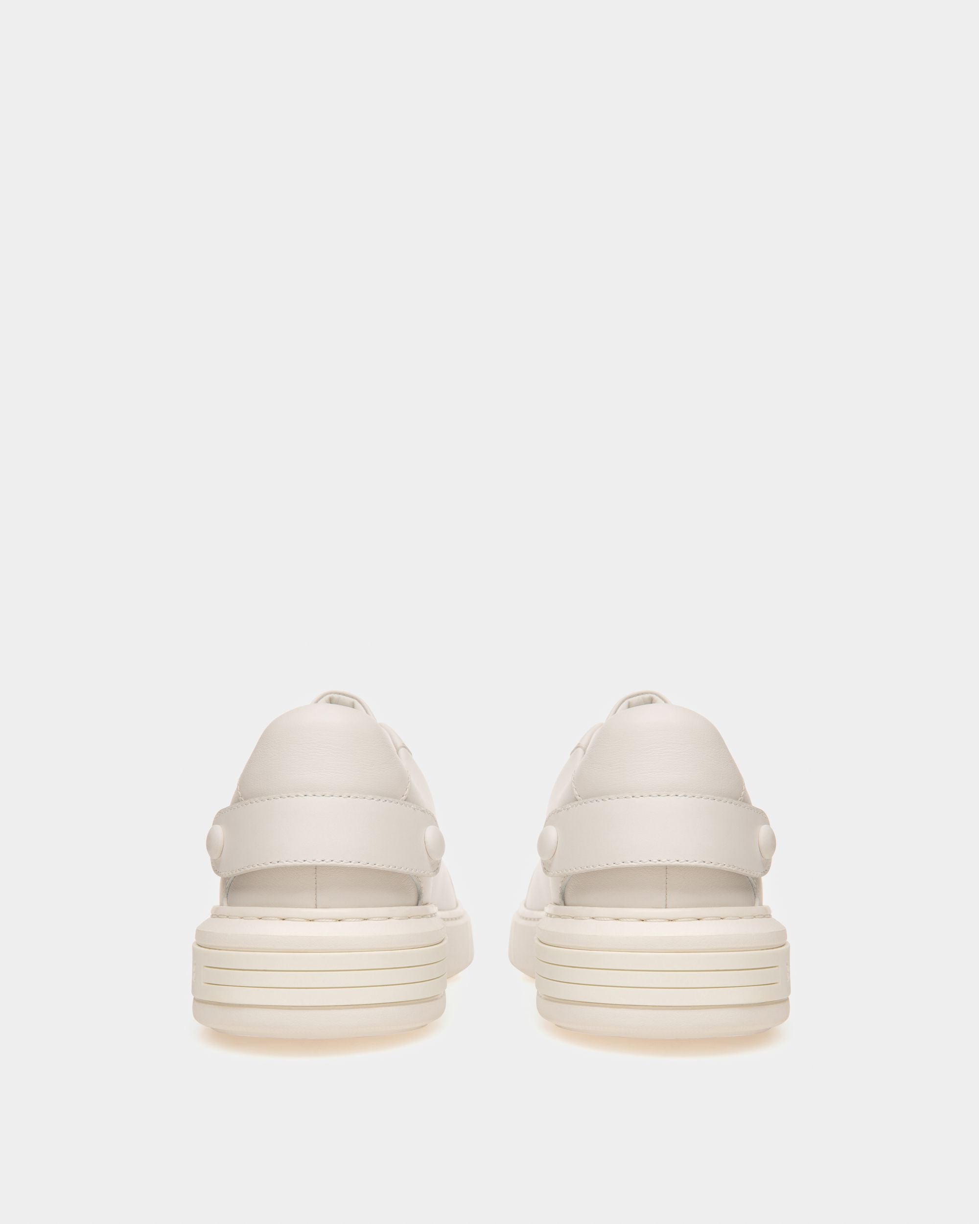 Malya Sneakers En Cuir Blanc - Femme - Bally - 08