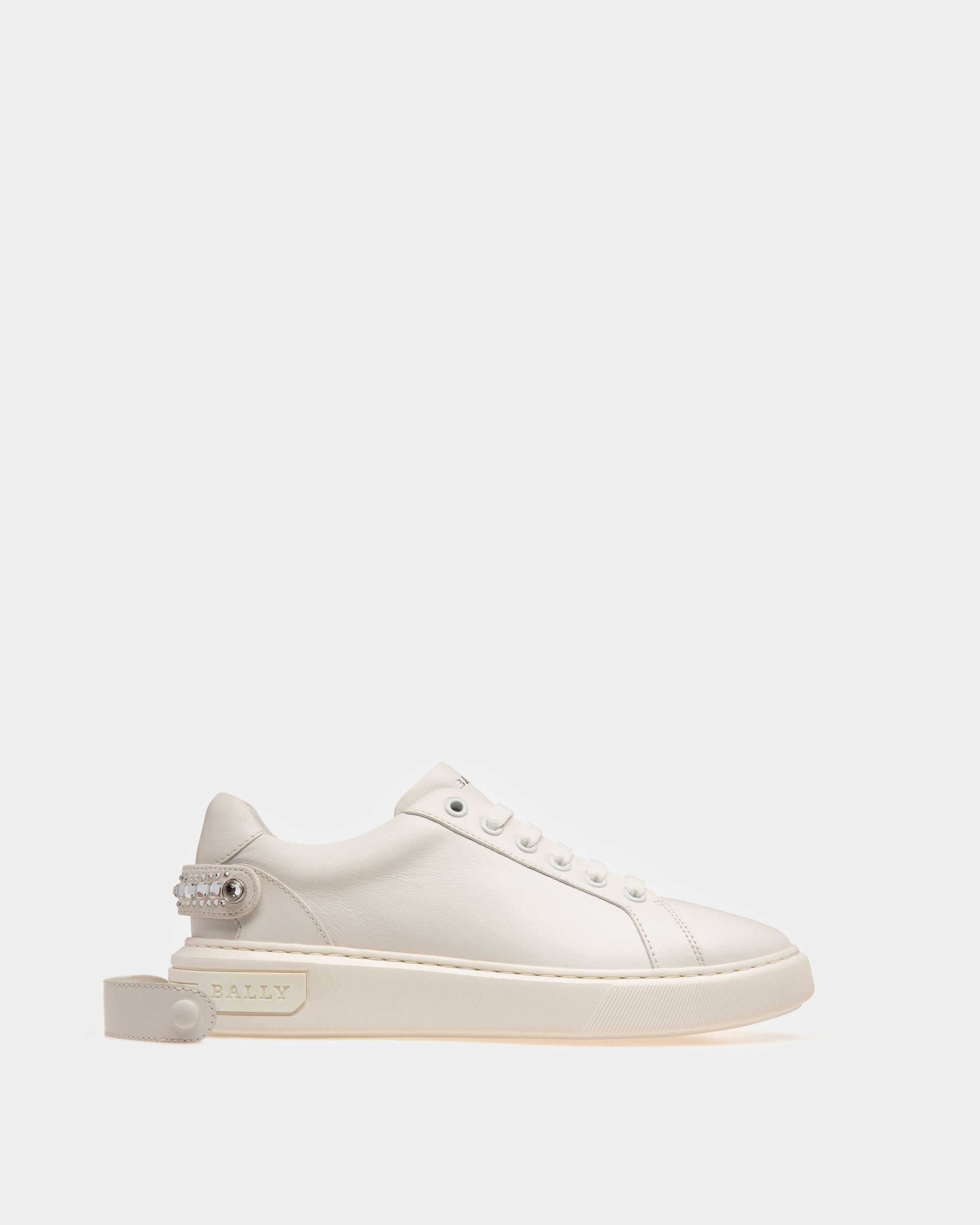 Malya Sneakers En Cuir Blanc - Femme - Bally - 09