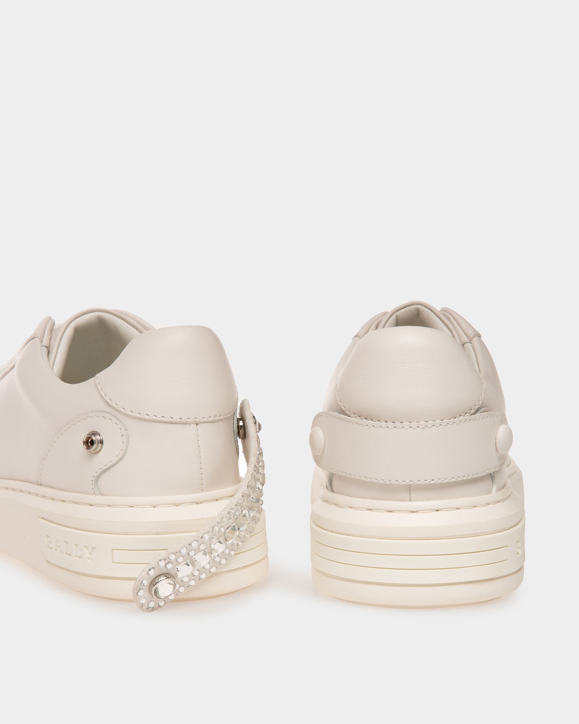 Malya Sneakers En Cuir Blanc - Femme - Bally - 10
