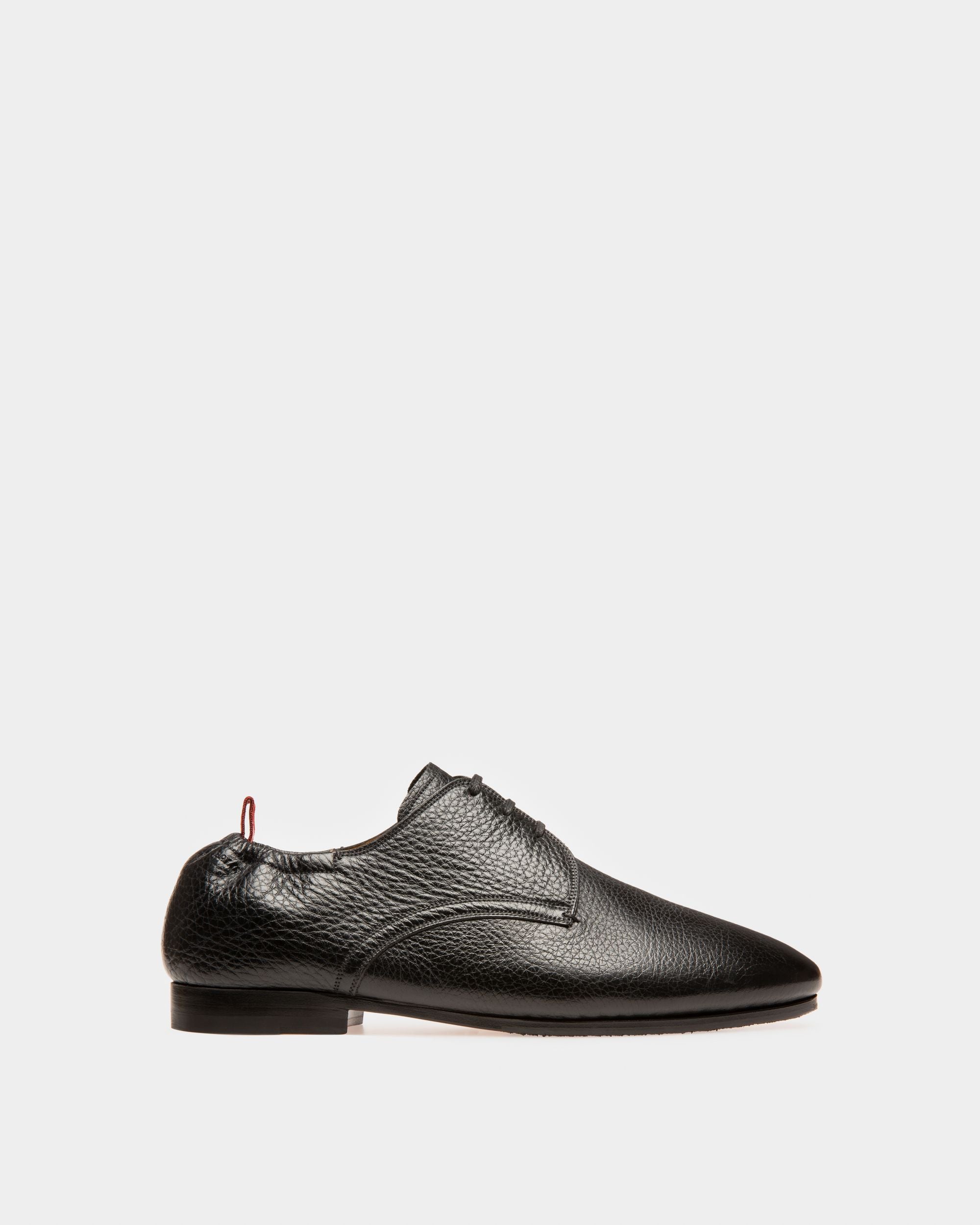 Plizard Derbies En Cuir Noir - Homme - Bally - 01