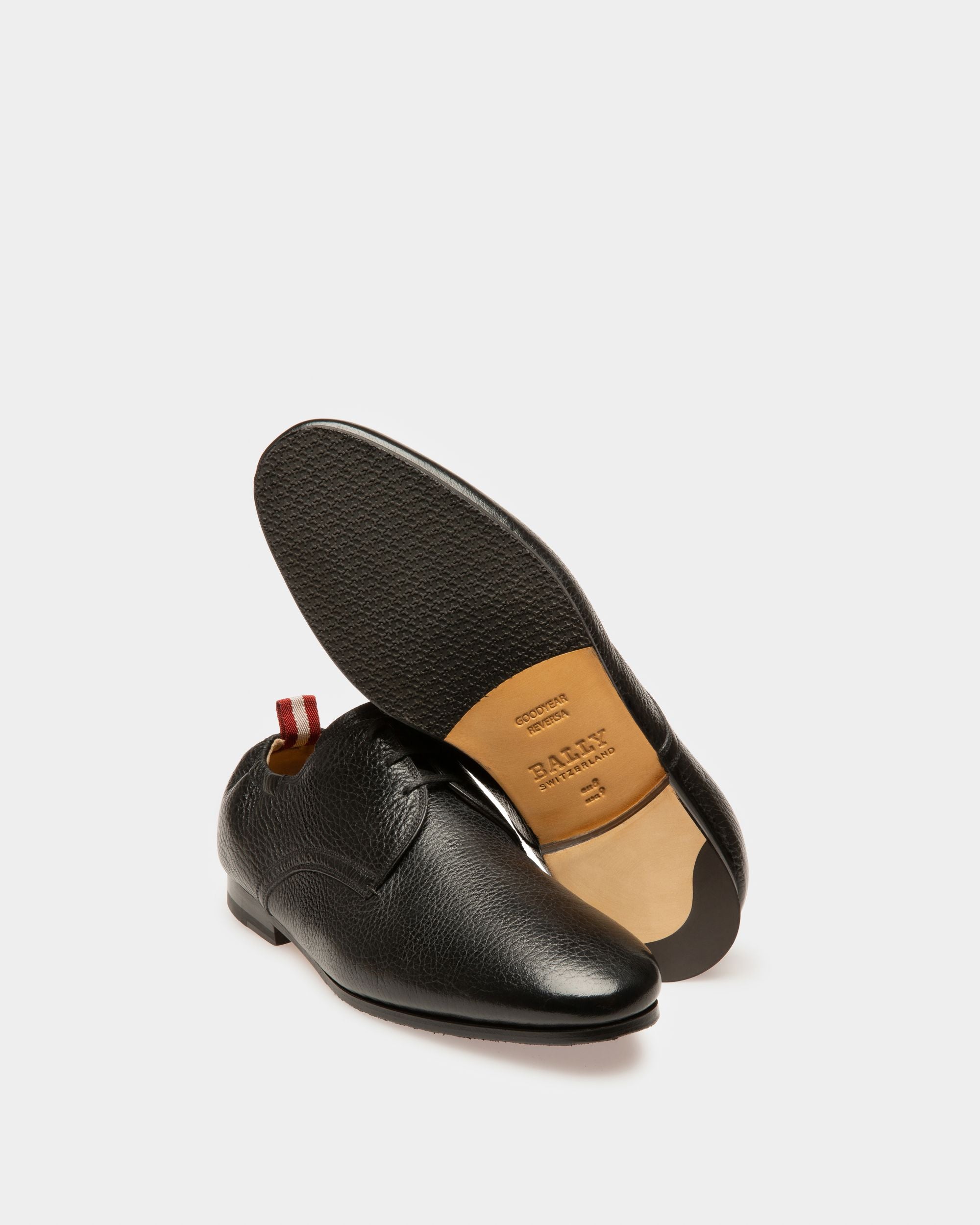 Plizard Derbies En Cuir Noir - Homme - Bally - 04