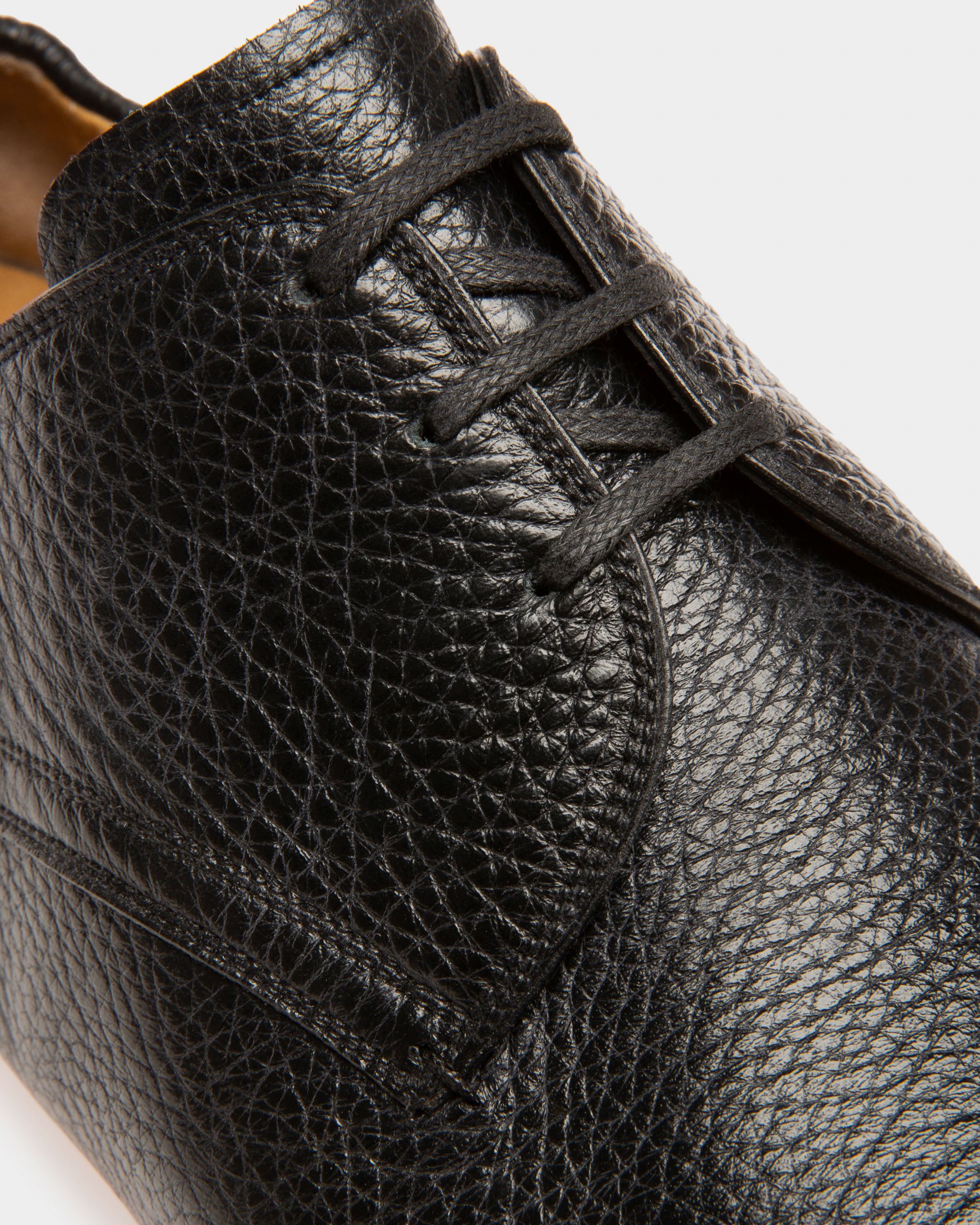 Plizard Derbies En Cuir Noir - Homme - Bally - 05