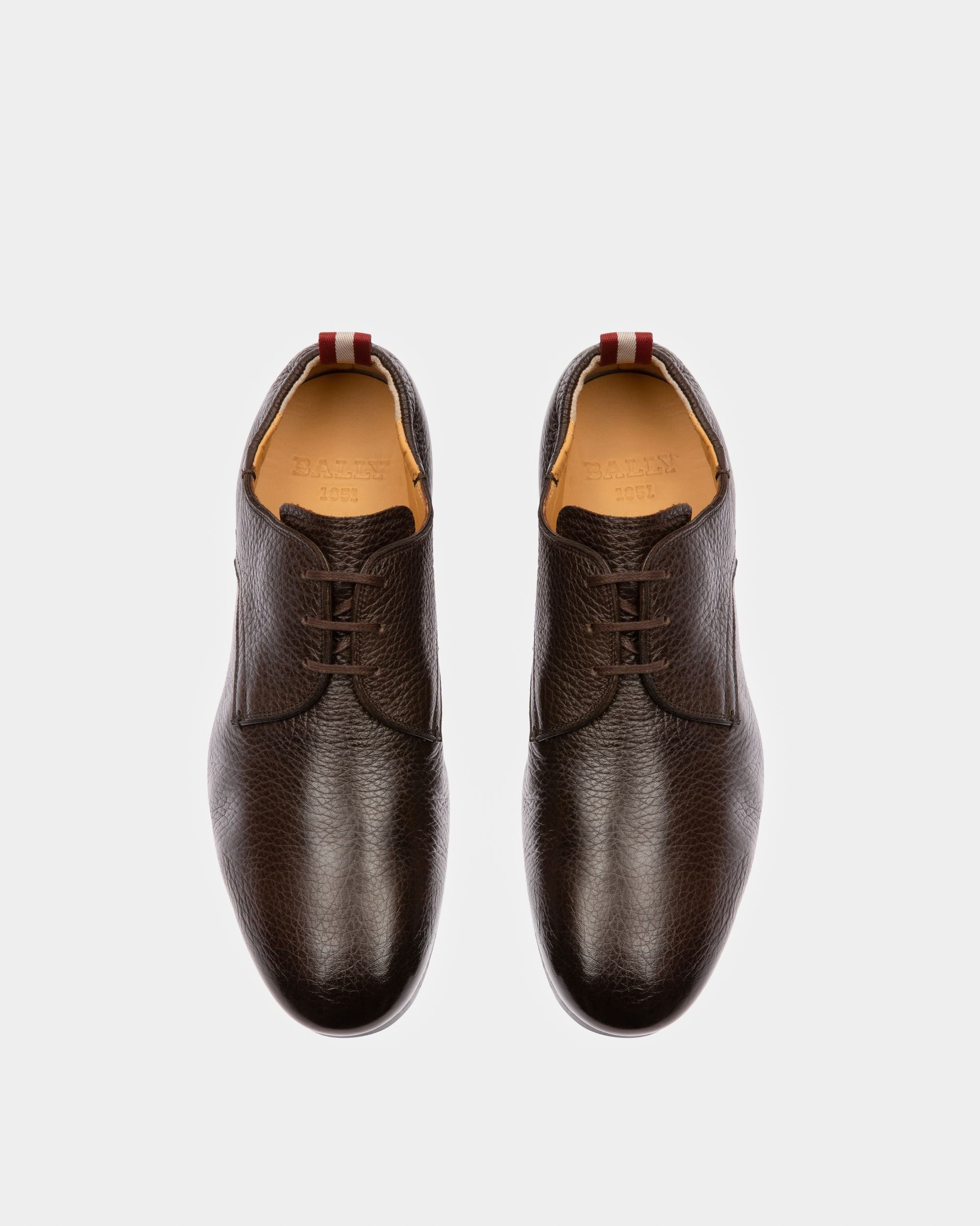 Plizard Derbyschuhe Aus Braunem Leder - Herren - Bally - 02