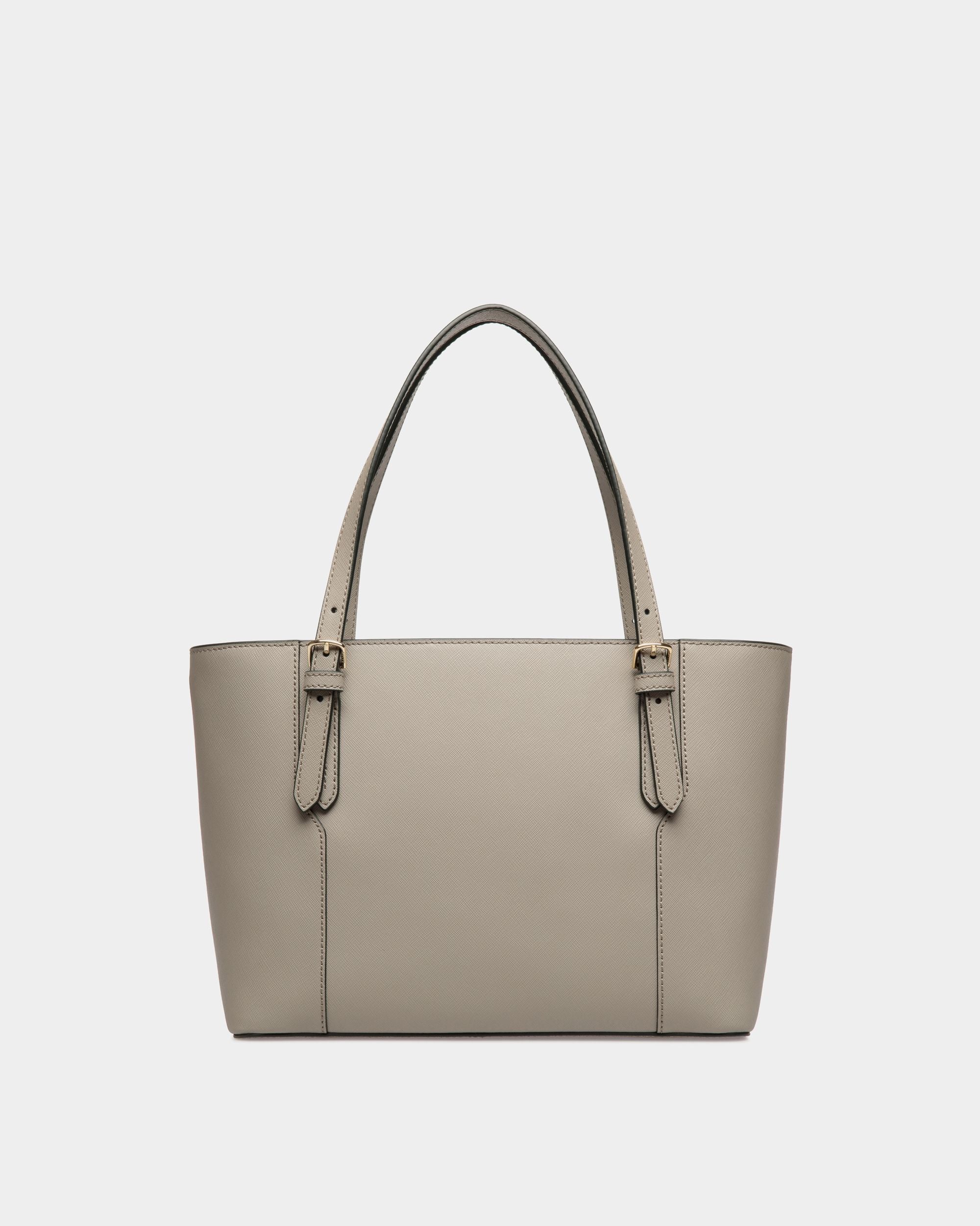 Tote In Grey Bovine Split - Women's - Bally - 02
