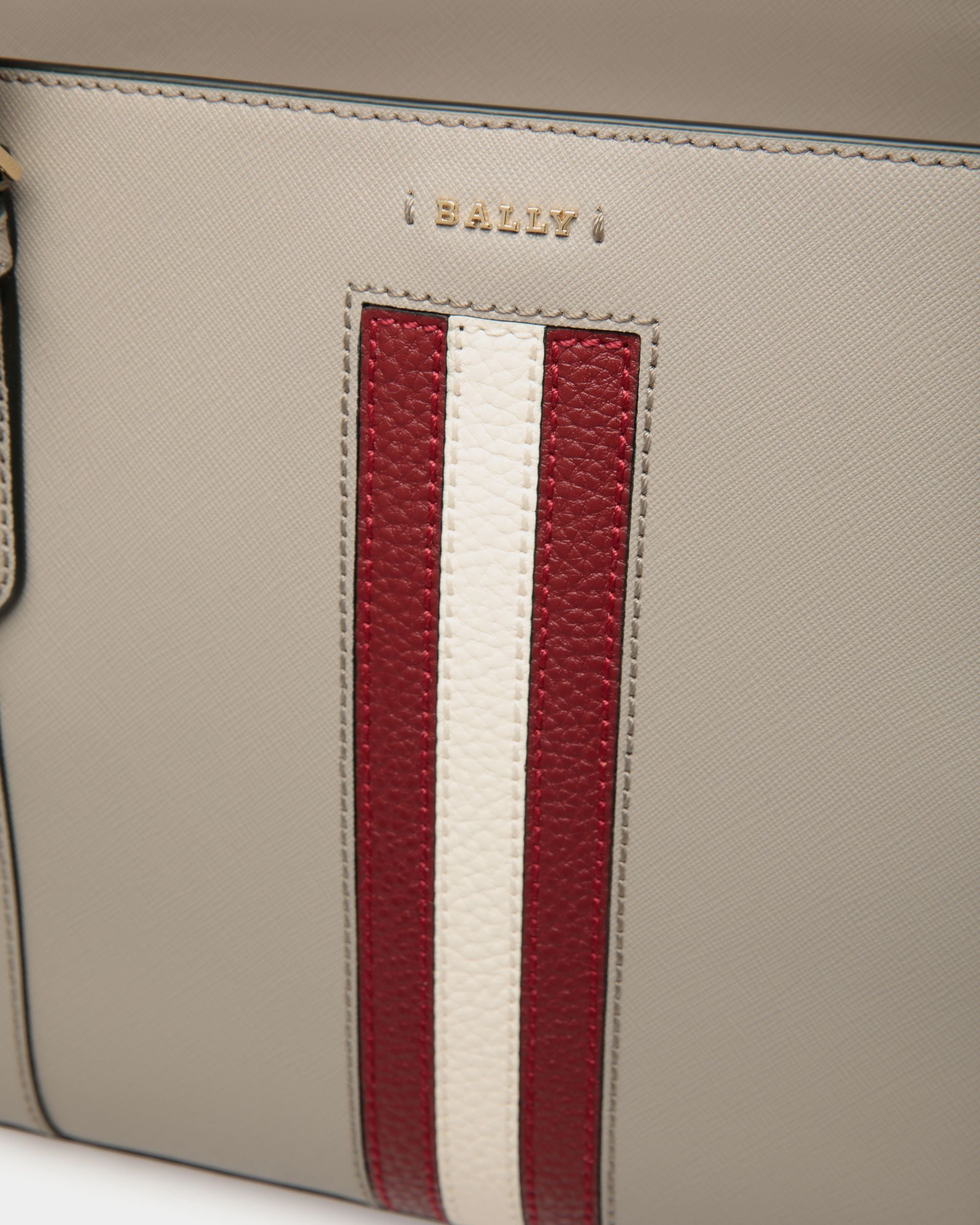 Tote In Grey Bovine Split - Women's - Bally - 05