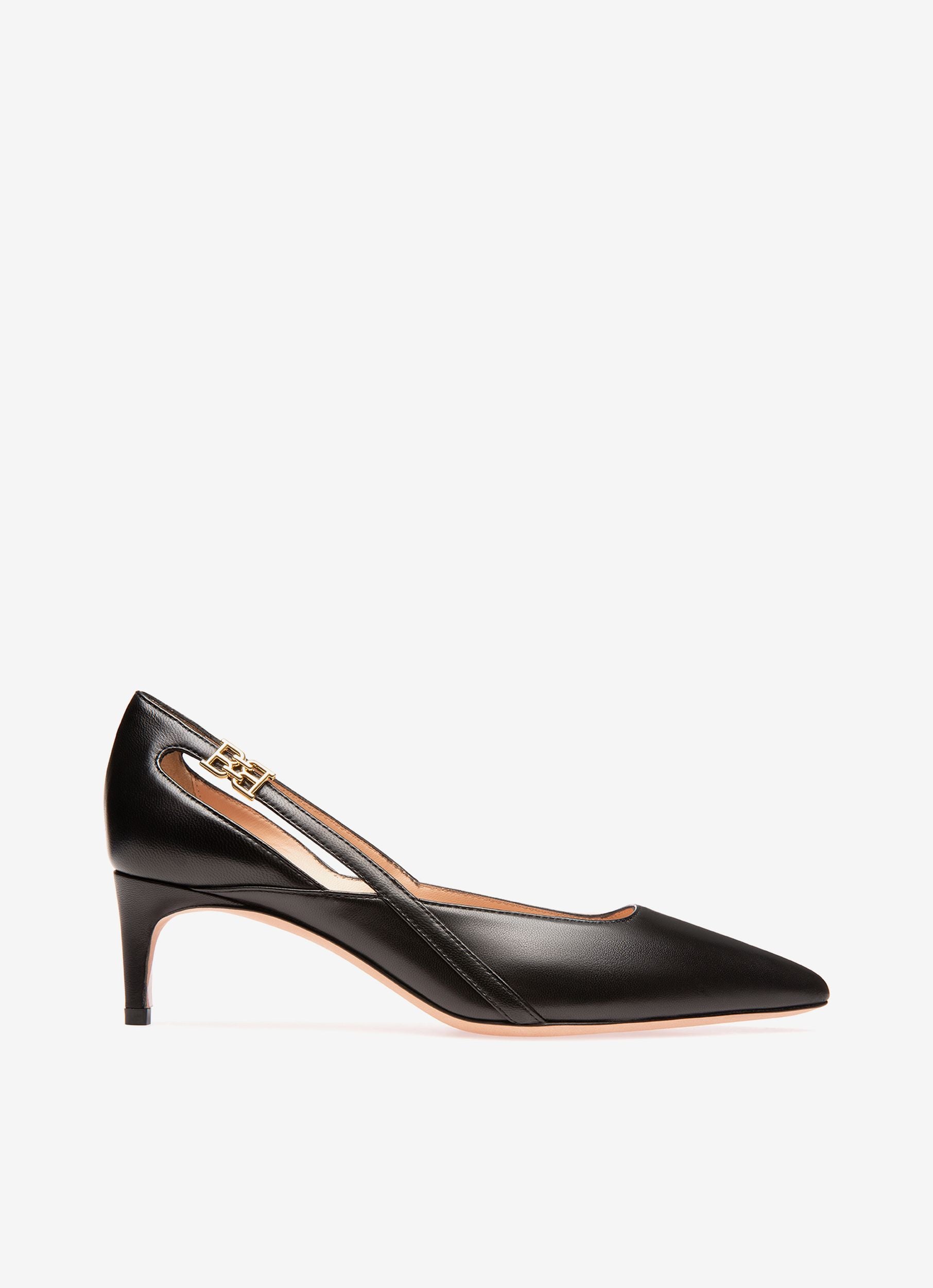 Elsa Pumps Aus Schwarzem Leder - Damen - Bally - 01