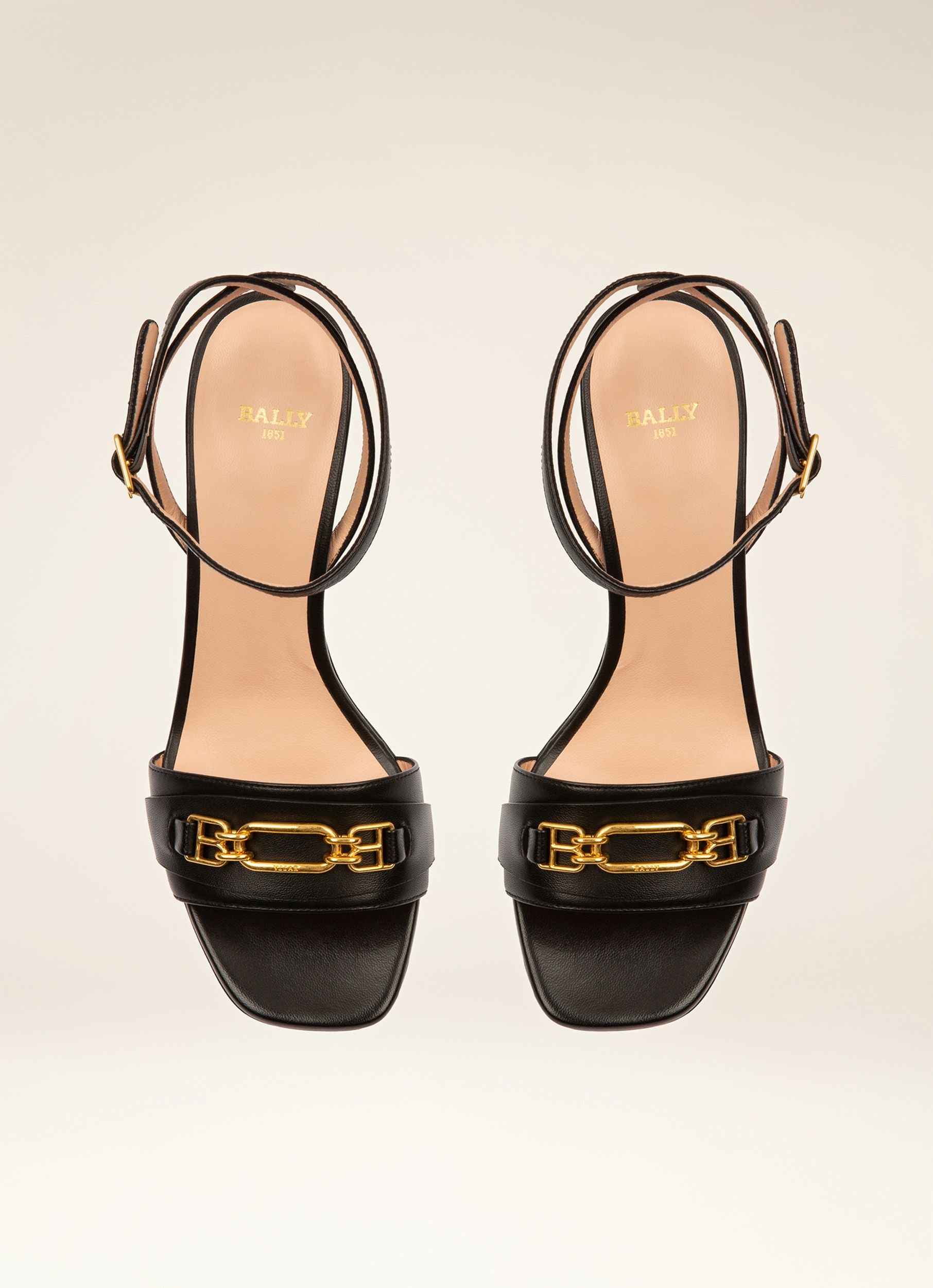 Dorey Sandalen Aus Schwarzem Leder - Damen - Bally - 04