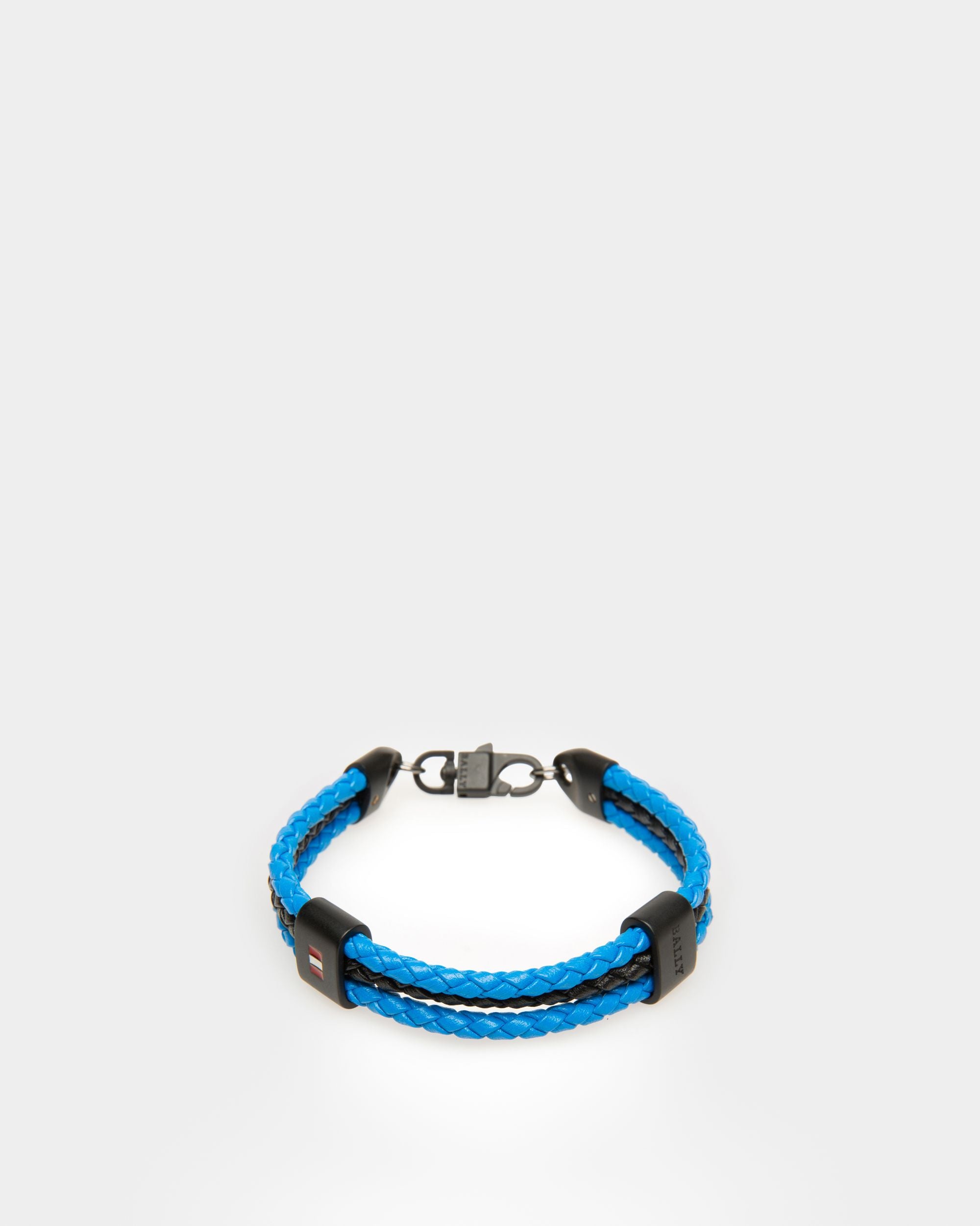 Phelsy Lederarmband In Blau Und Schwarz - Herren - Bally - 01