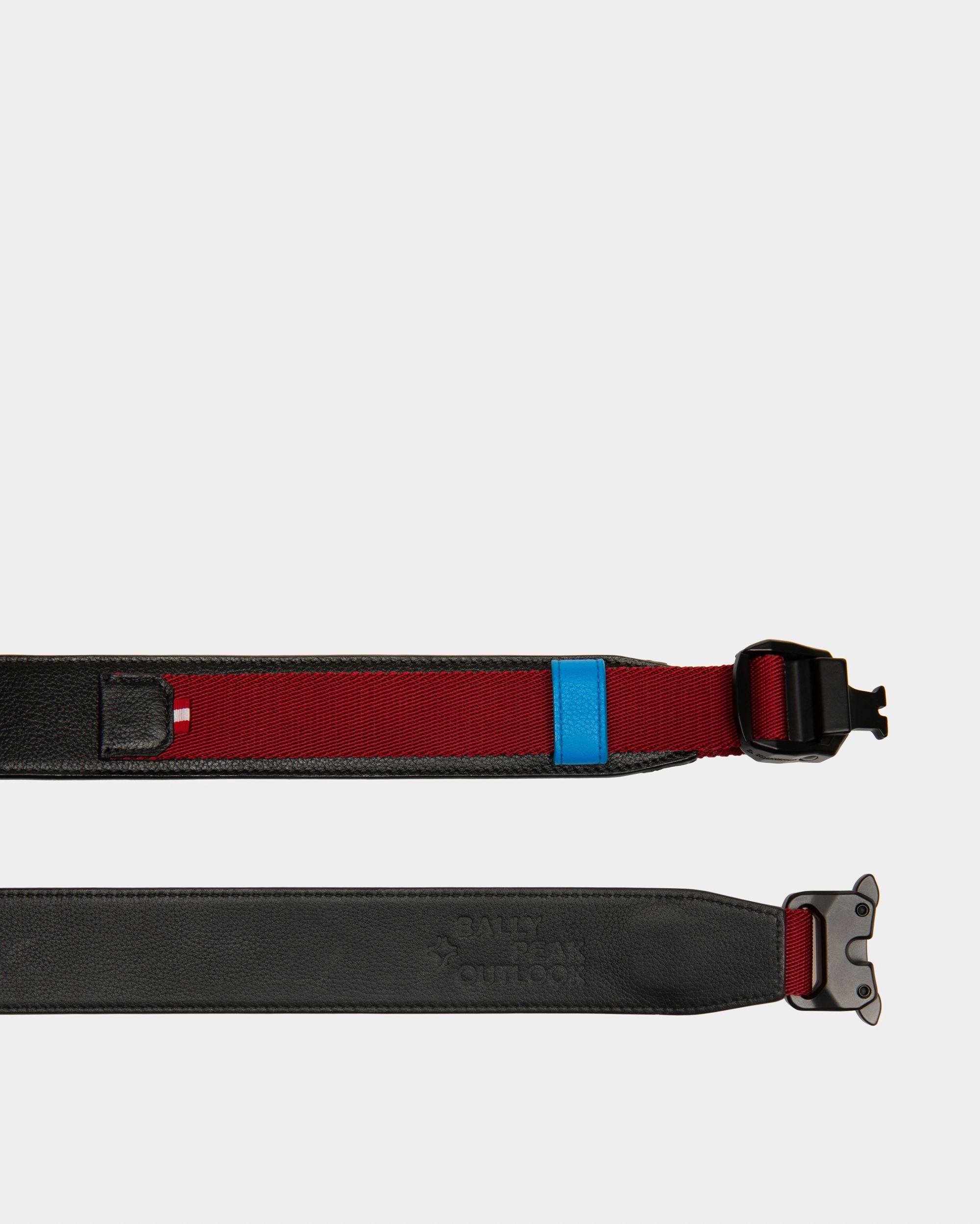 Tobyn Leather 35Mm Belt In Black - Men's - Bally - 02