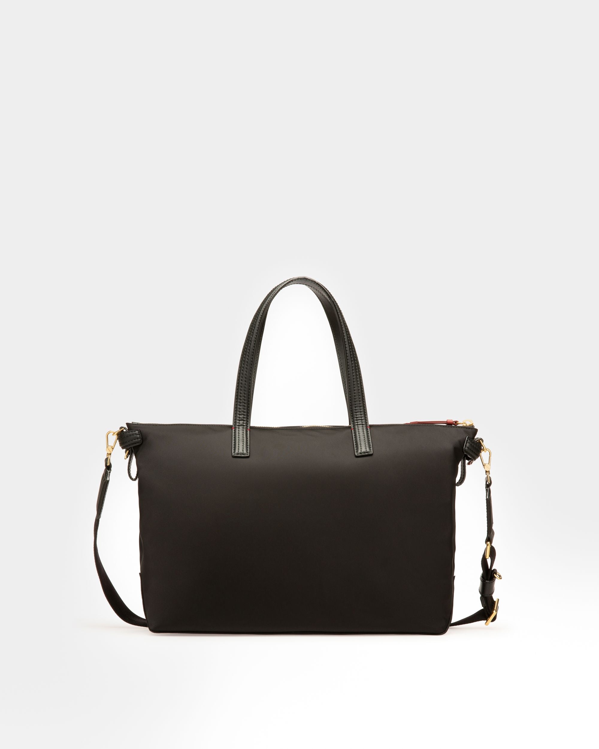 Embeth Cabas En Nylon Recyclé Noir - Femme - Bally - 02