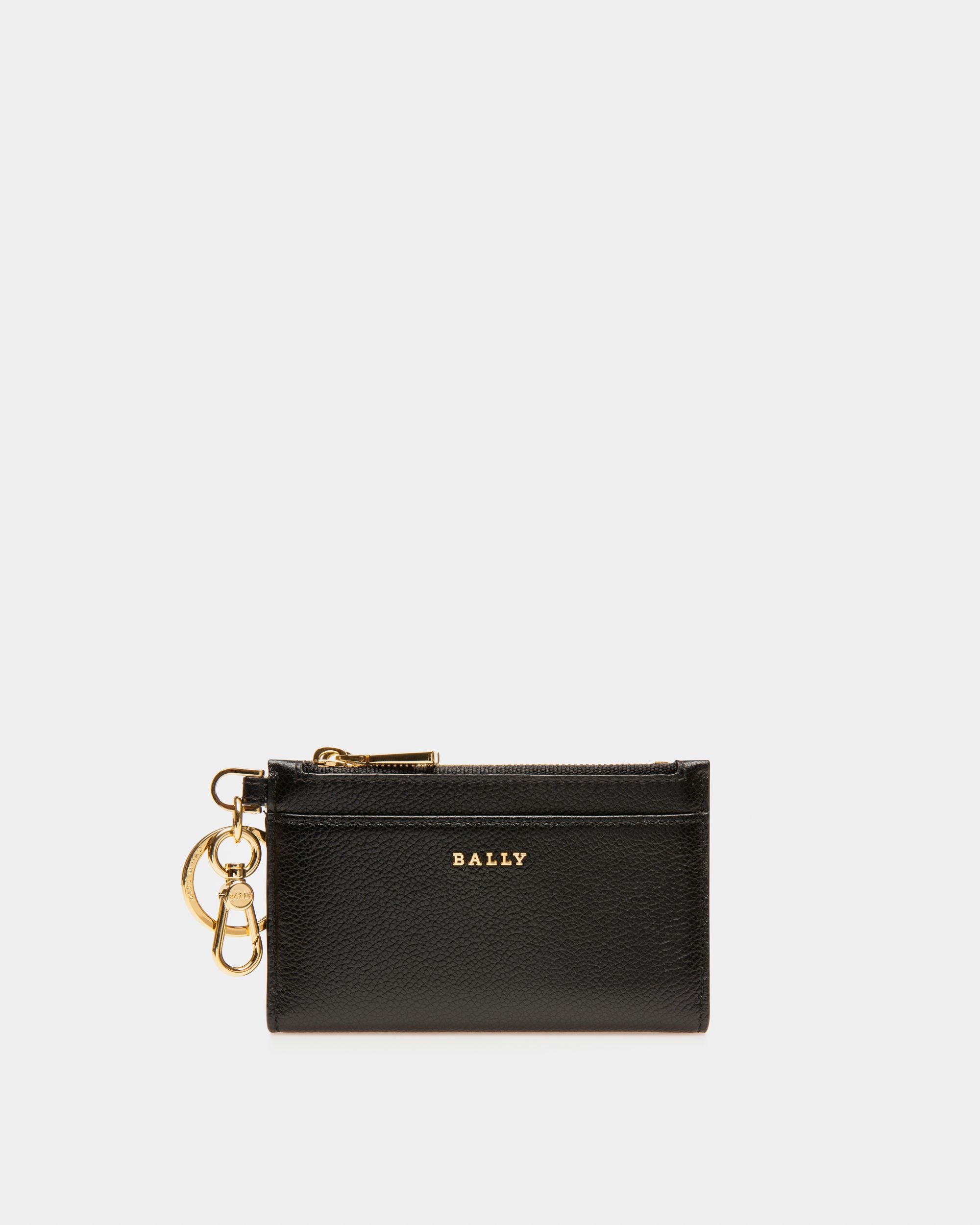 Larin Portefeuille En Cuir Noir - Femme - Bally - 01