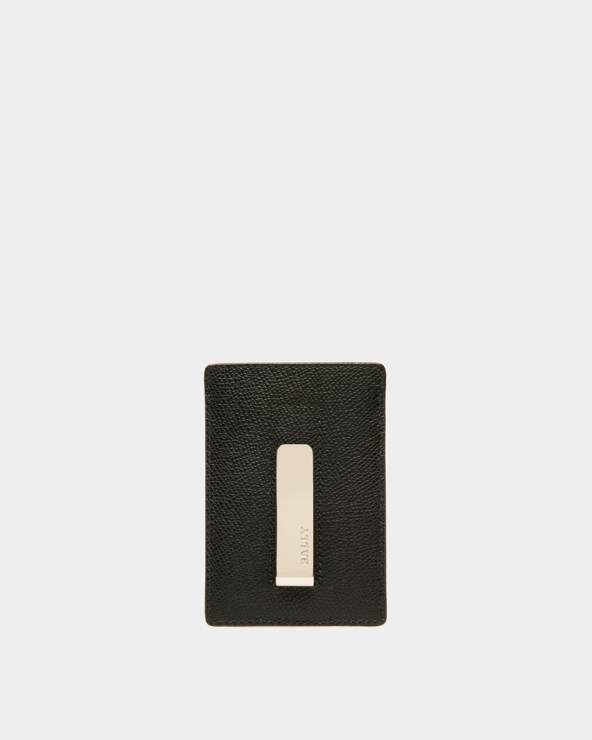 Taedy Porte-Cartes En Cuir Noir - Homme - Bally - 02