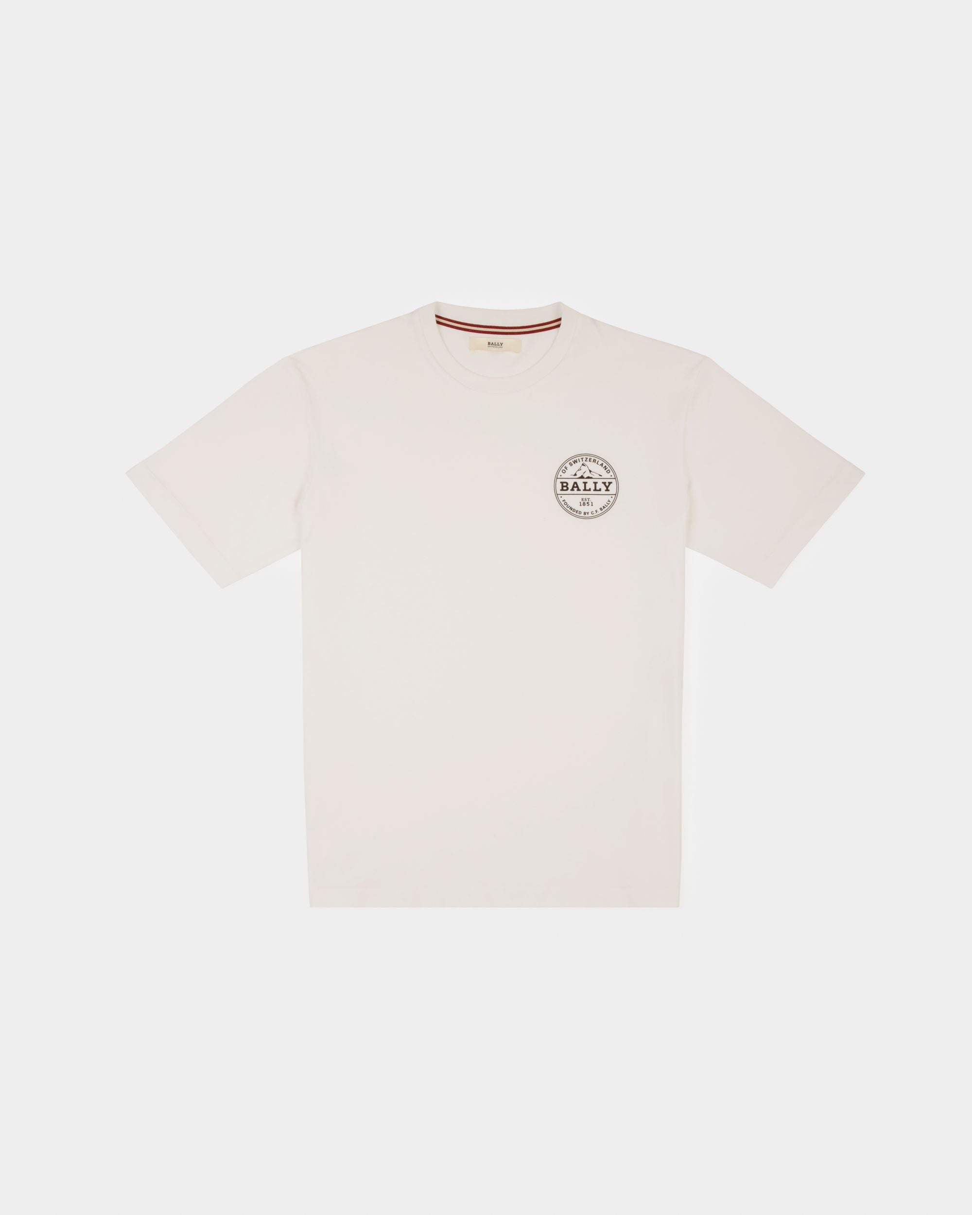 Cotton Top In White - Men's - Bally - 02
