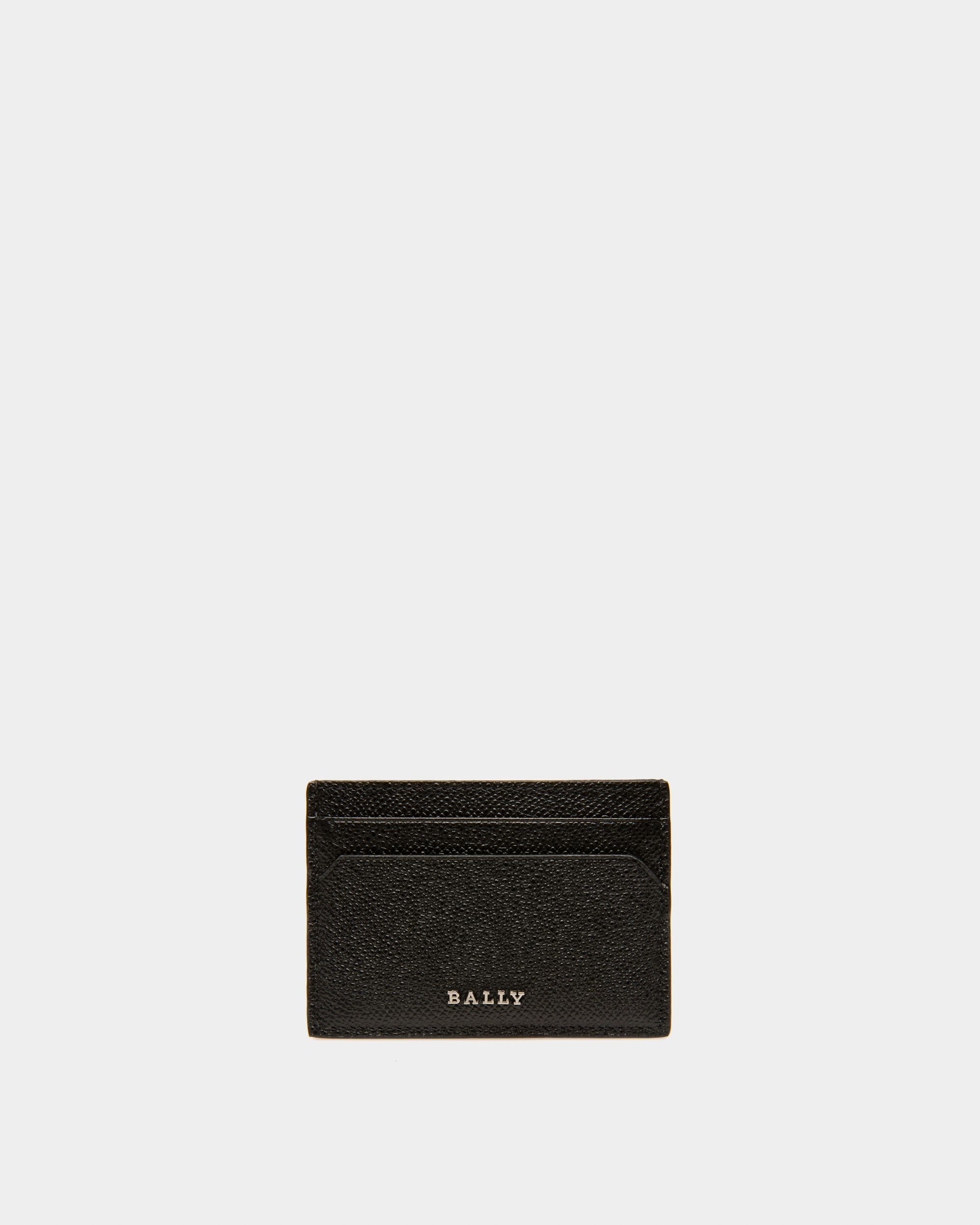 Bhar Porte-Cartes En Cuir Noir - Homme - Bally - 01