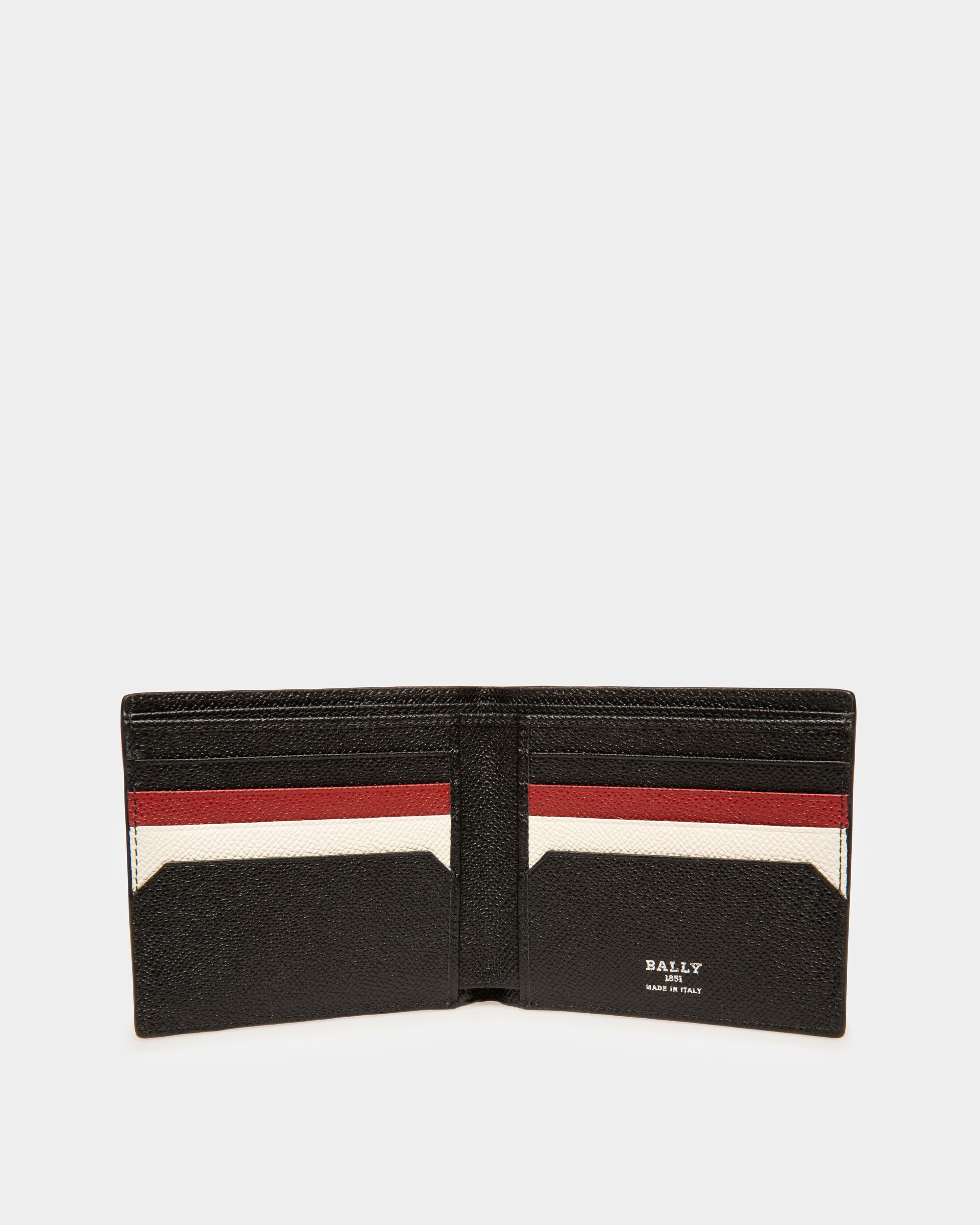 Bollen Portefeuille En Cuir Noir - Homme - Bally - 03