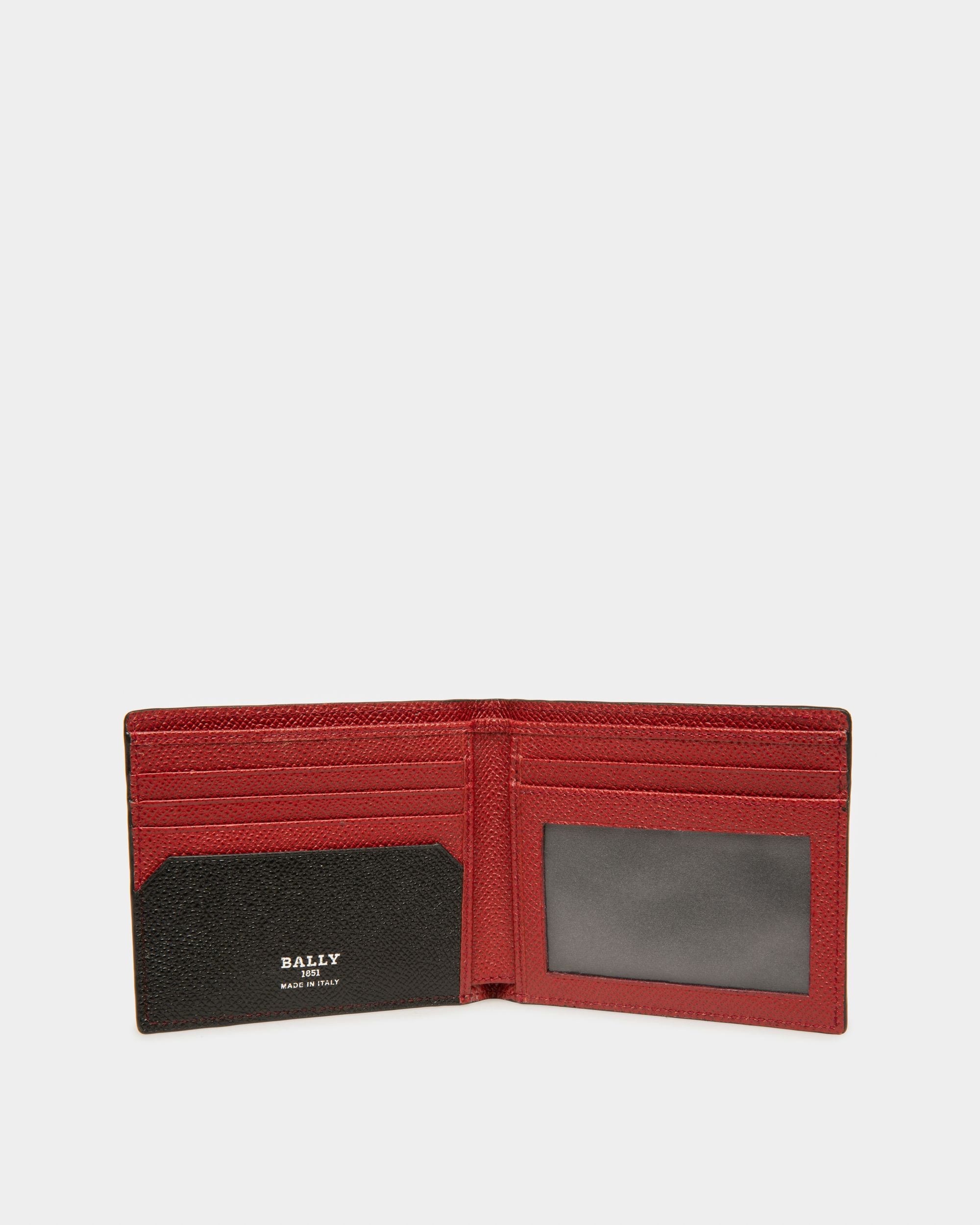 Bonett Leather Wallet In Black - Homme - Bally - 03