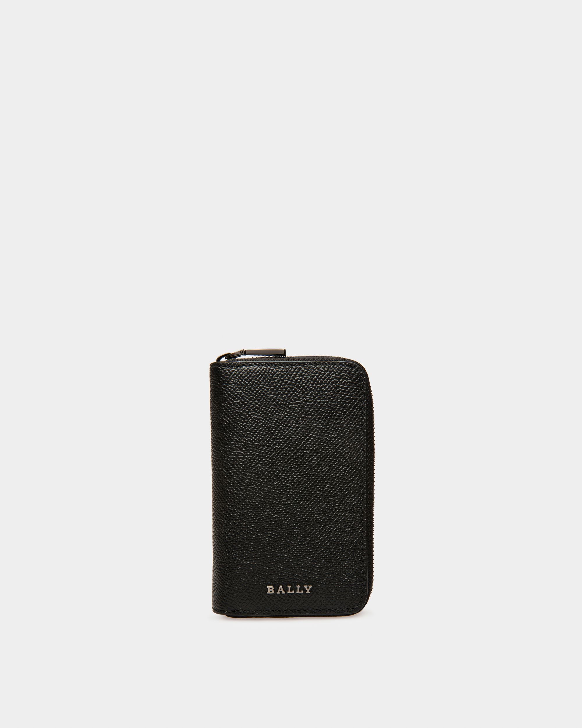 Bitt Étui À Clés Pour Homme En Cuir Noir - Homme - Bally - 01