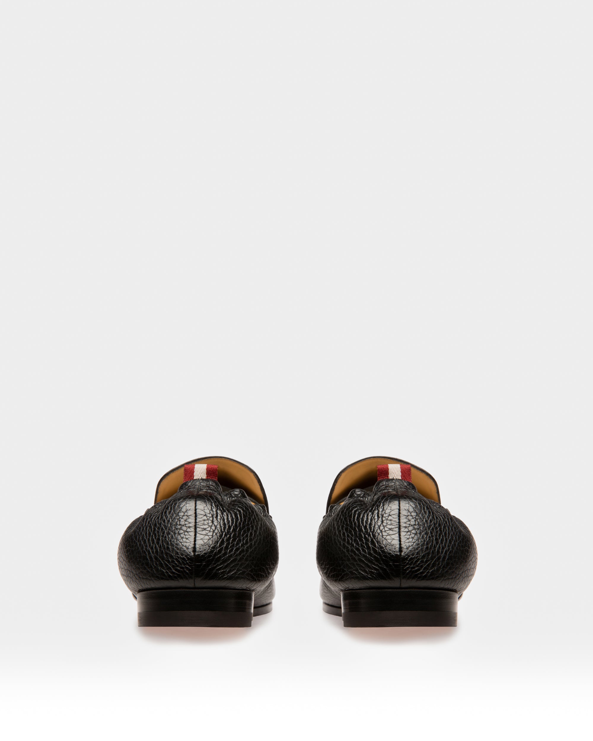 Planker Mocassins En Cuir Noir - Homme - Bally - 03