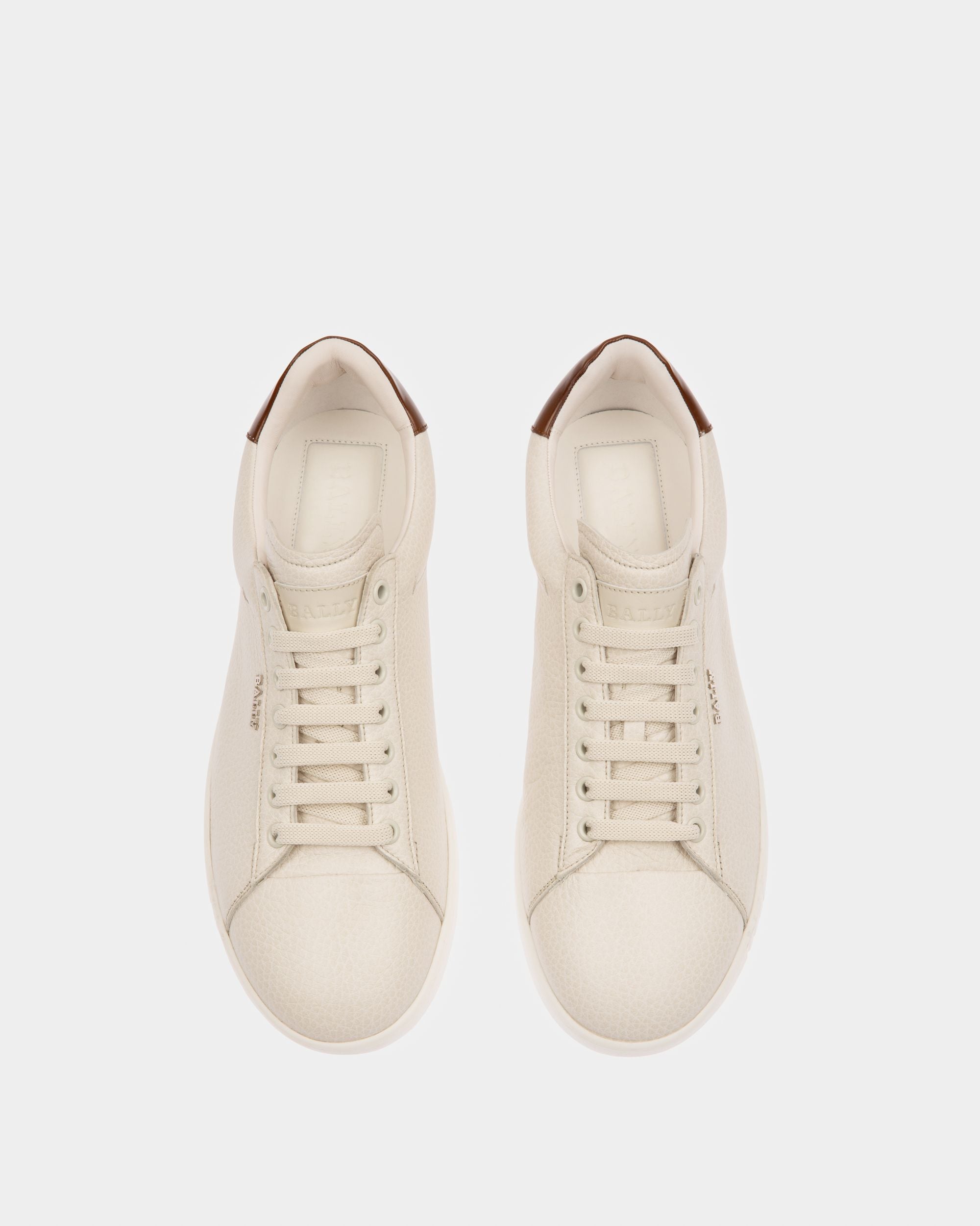Wildy Sneaker Aus Weissem Leder - Herren - Bally - 02