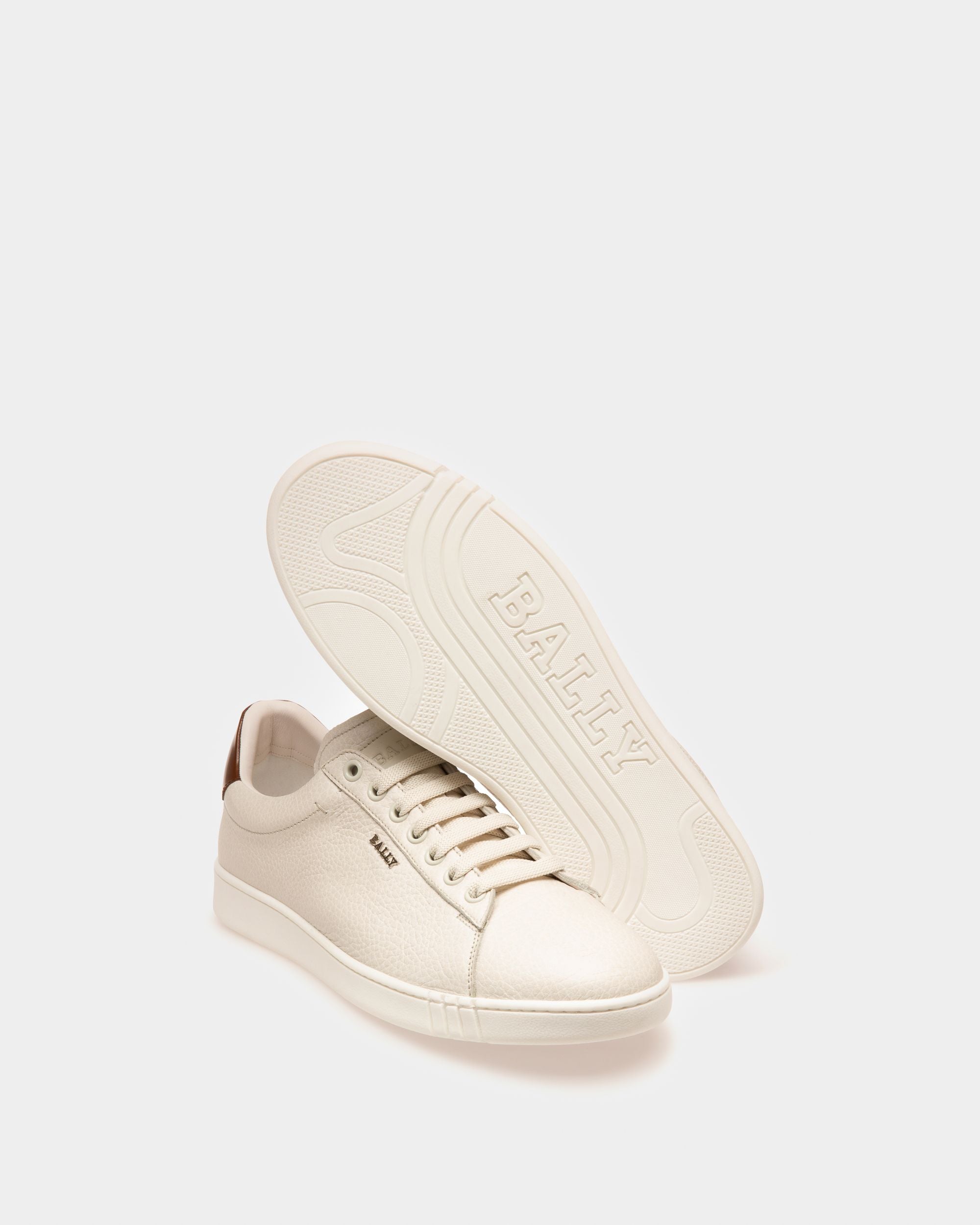 Wildy Sneaker Aus Weissem Leder - Herren - Bally - 03