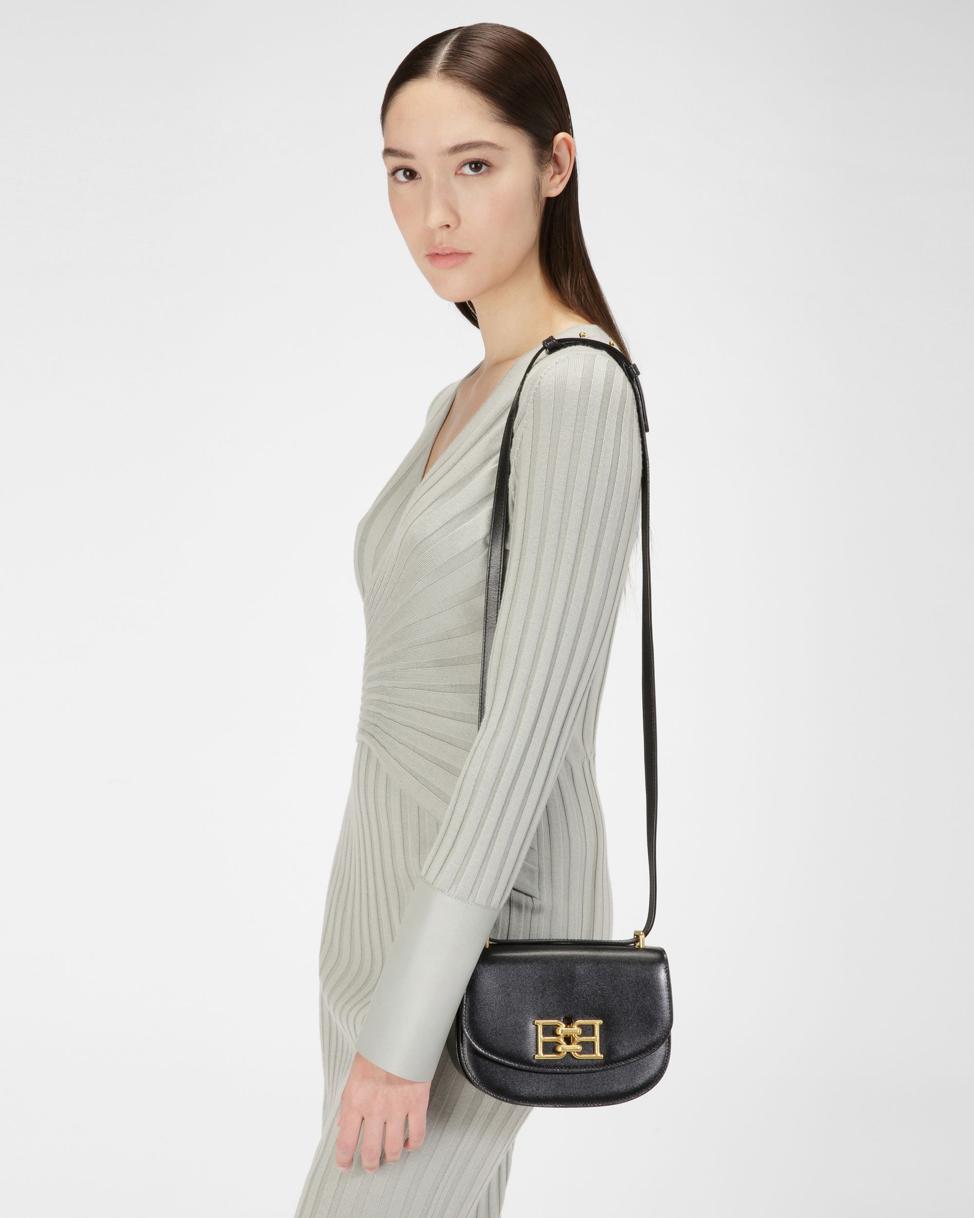 Baily Mini-Sac En Cuir Noir - Femme - Bally - 01