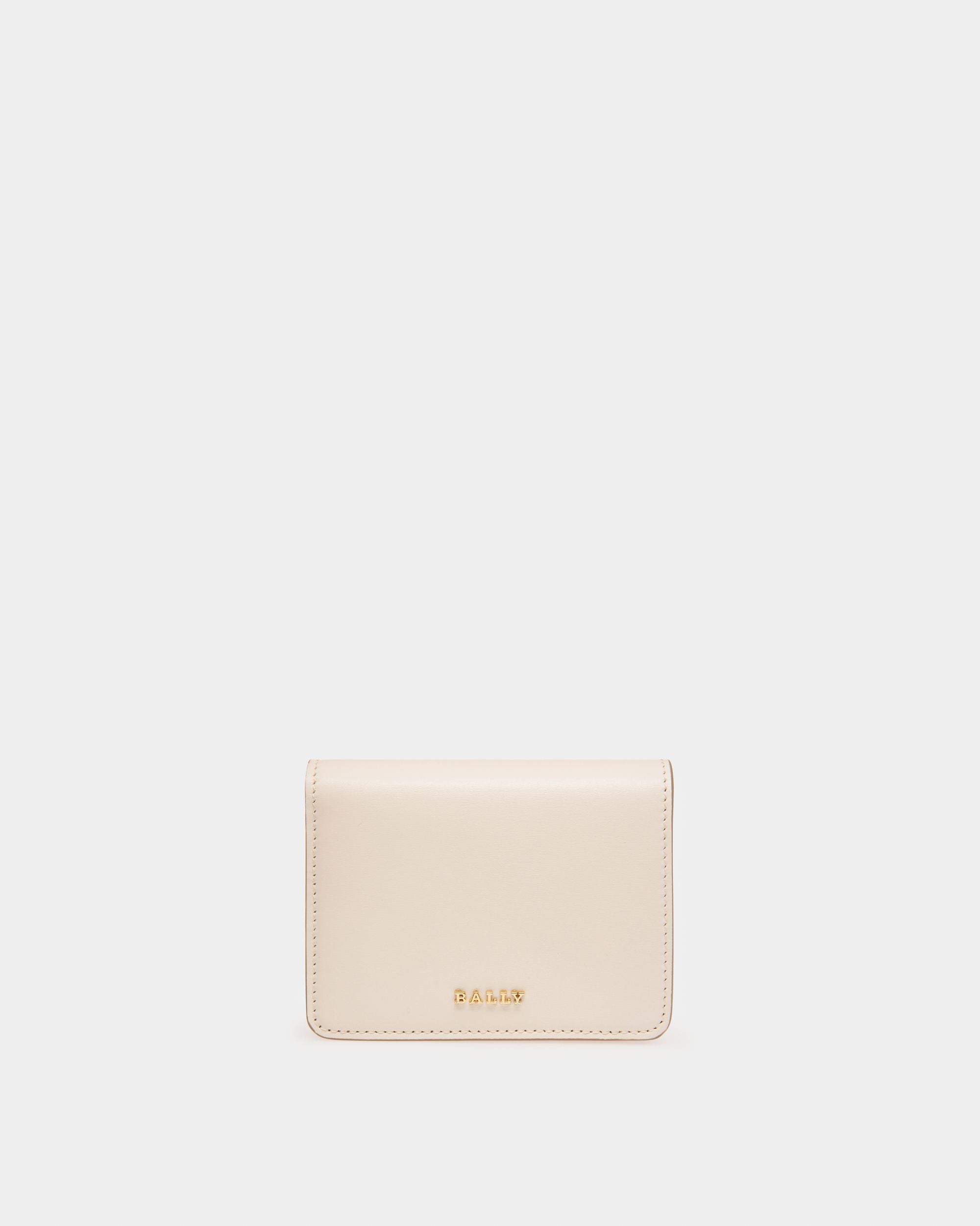 Lettes Porte-Cartes De Visite En Cuir Ivoire - Femme - Bally - 01