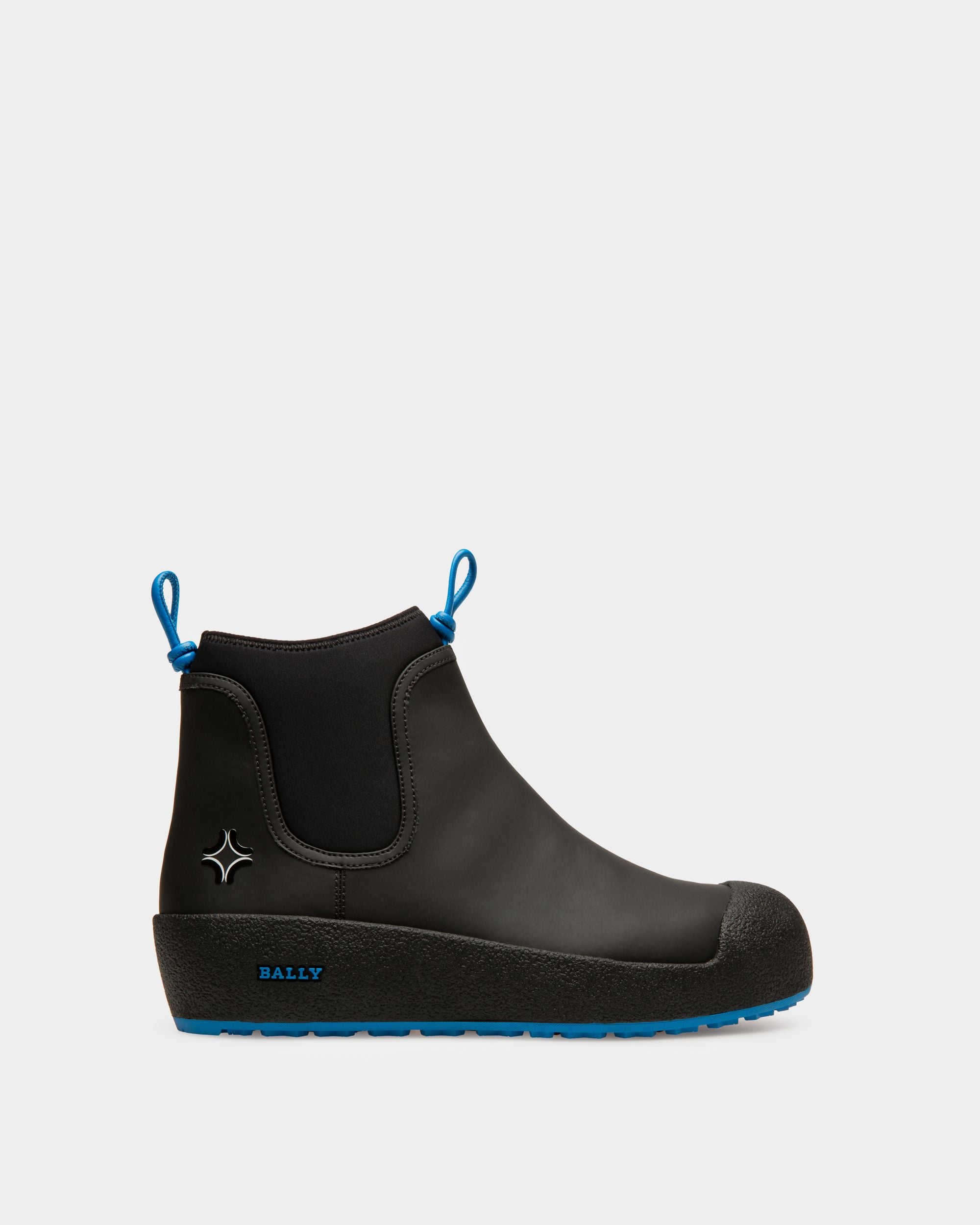 Gadey Schneestiefel Aus Schwarzem Leder - Damen - Bally - 01