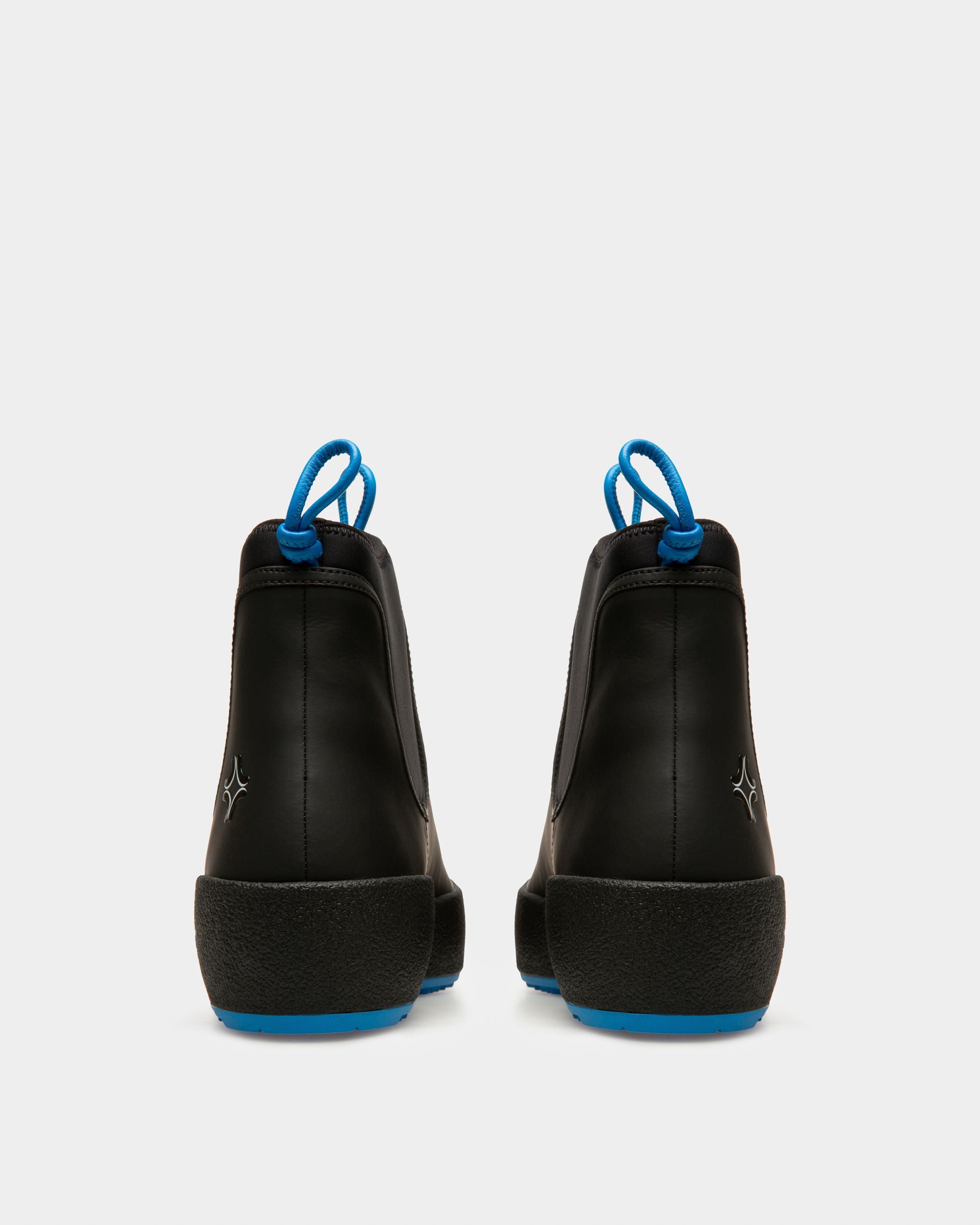 Gadey Schneestiefel Aus Schwarzem Leder - Damen - Bally - 03