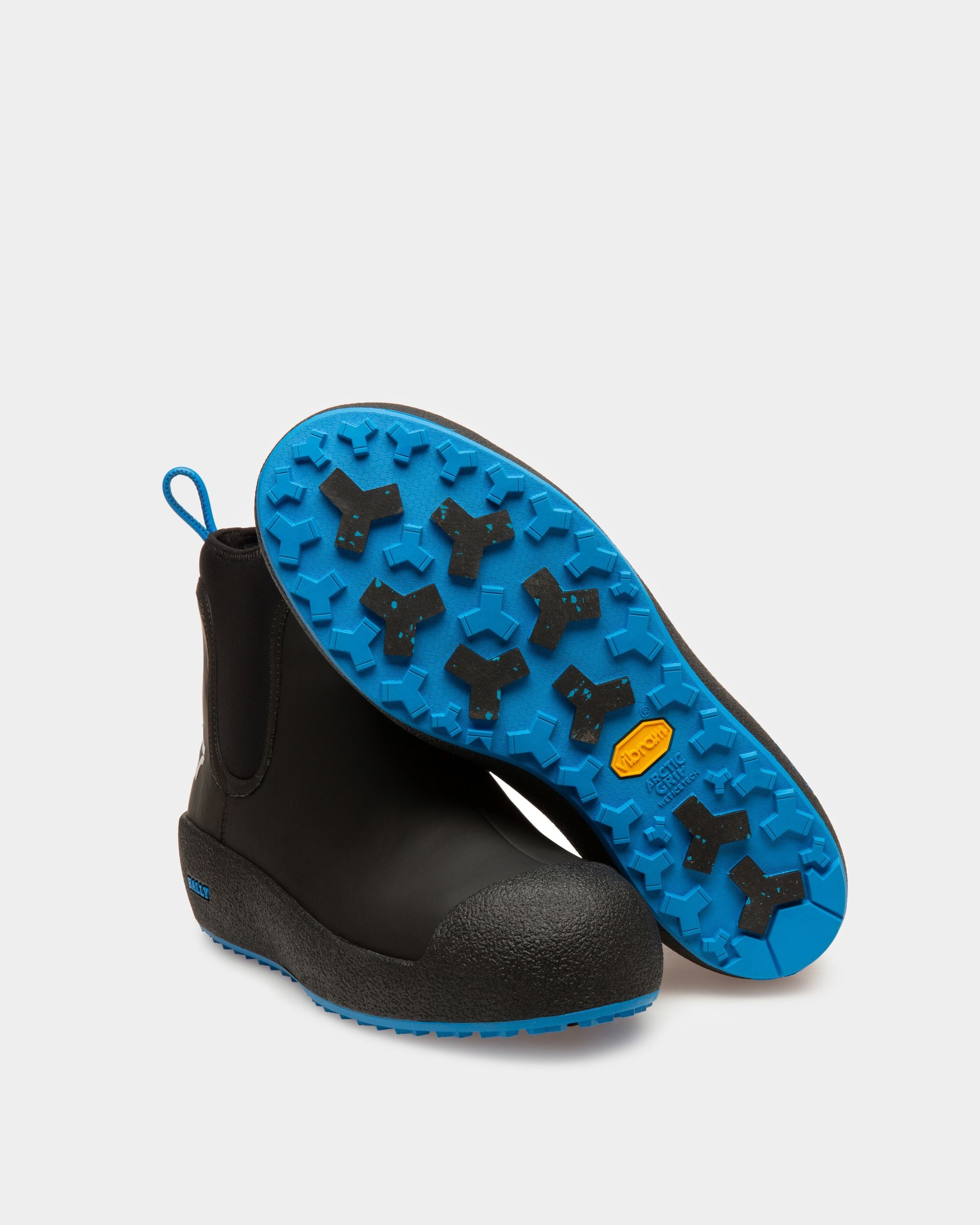 Gadey Schneestiefel Aus Schwarzem Leder - Damen - Bally - 04