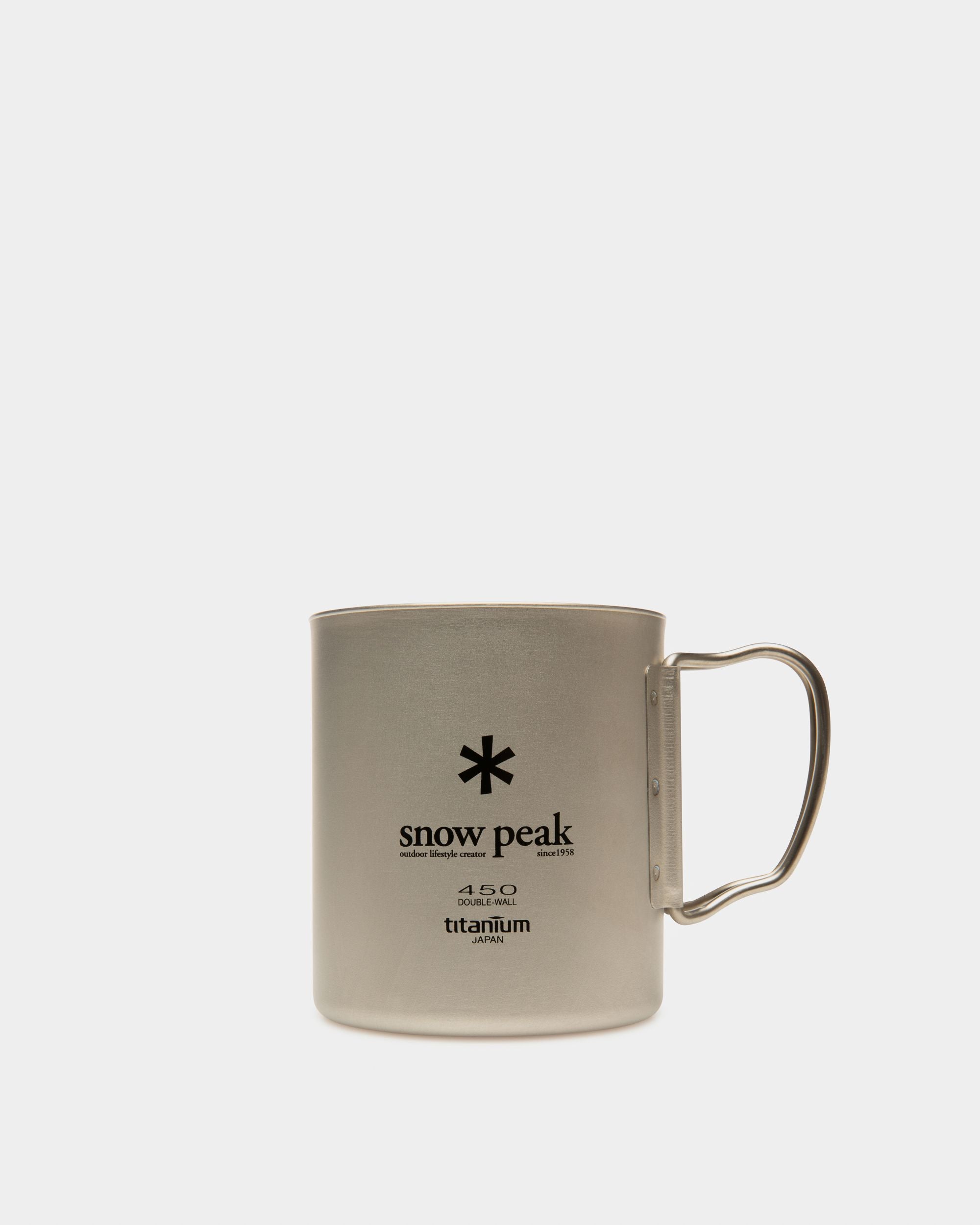 Camping Mug Accessoire Aus Silberfarbenem Titan - Herren - Bally - 03