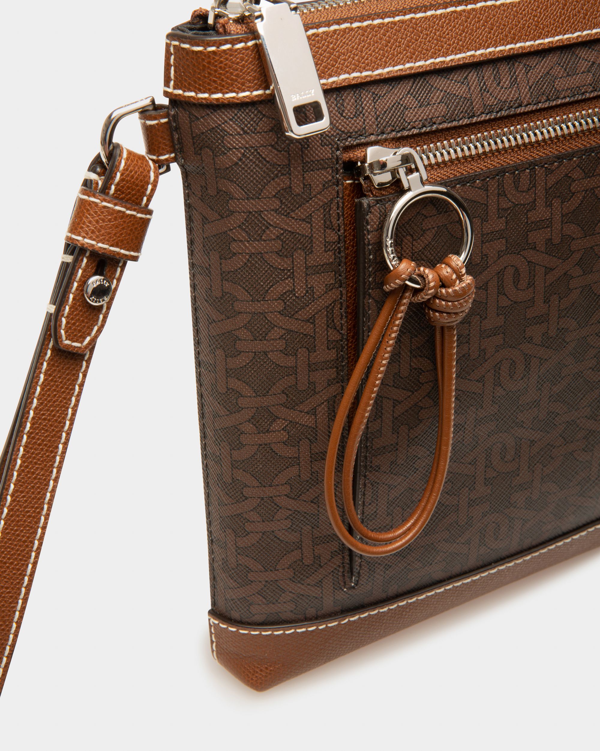Hanley Bolso De Mano En Tpu De Color Marrón - Hombre - Bally - 05