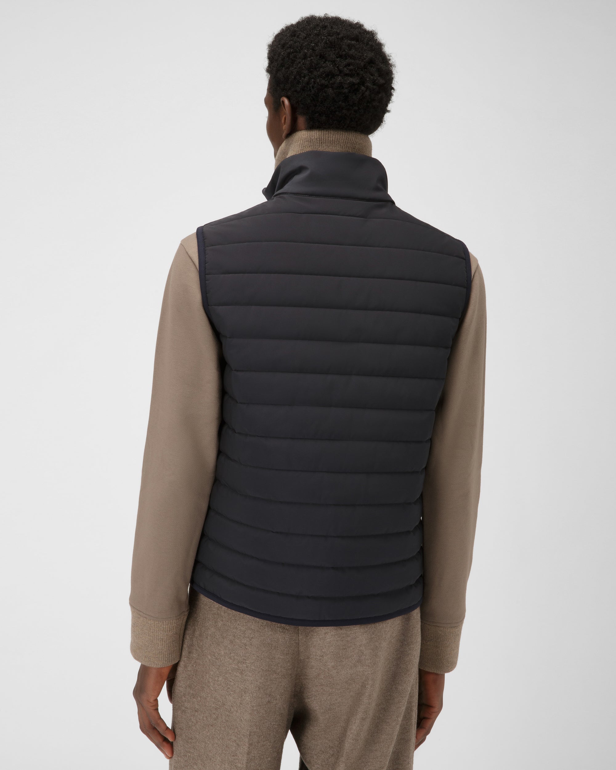 Jacke Aus Marineblauem Funktionsnylon - Herren - Bally - 02