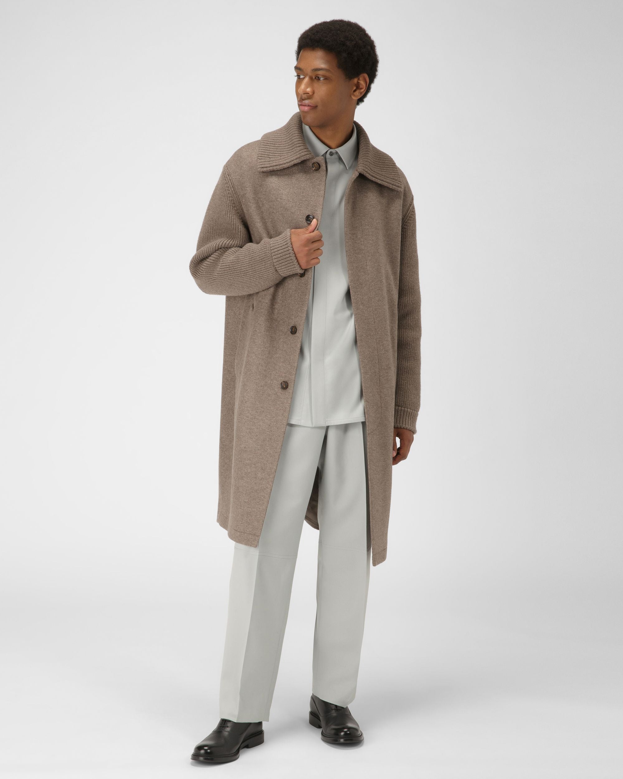 Nilder Richelieus En Cuir Noir - Homme - Bally - 01