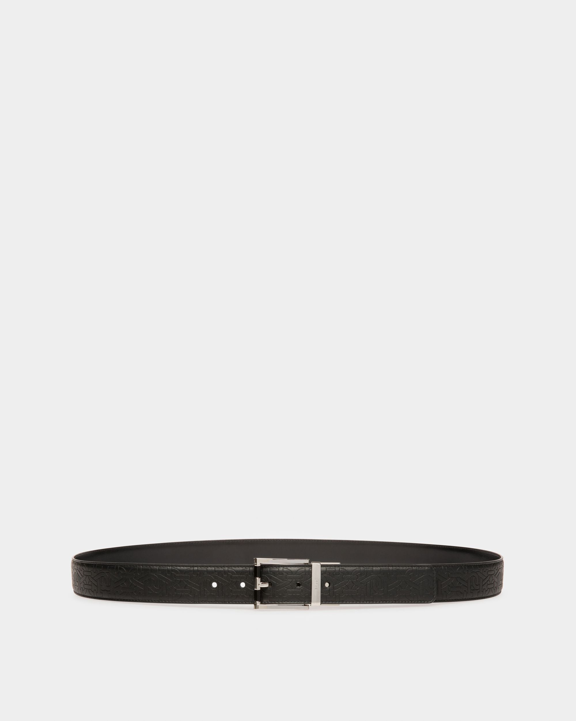 Astor Ceinture 35 Mm En Cuir Noir - Homme - Bally - 01