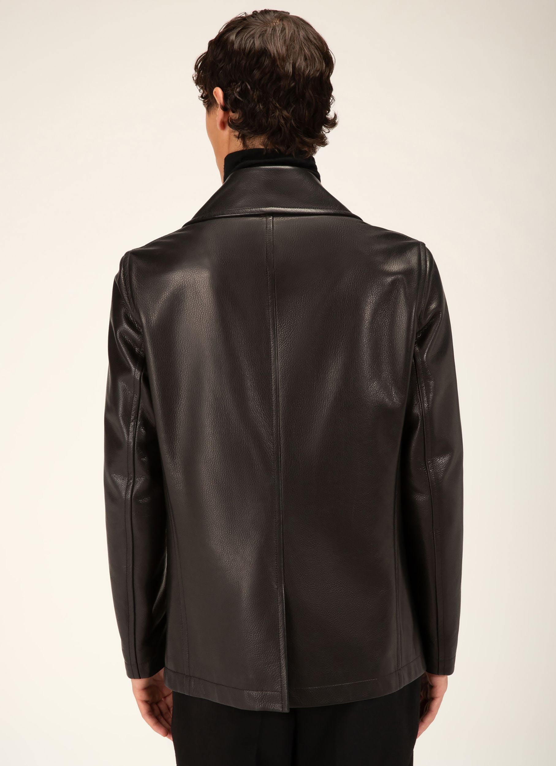 Leather Outerwear In Black - Men's - Bally - 04