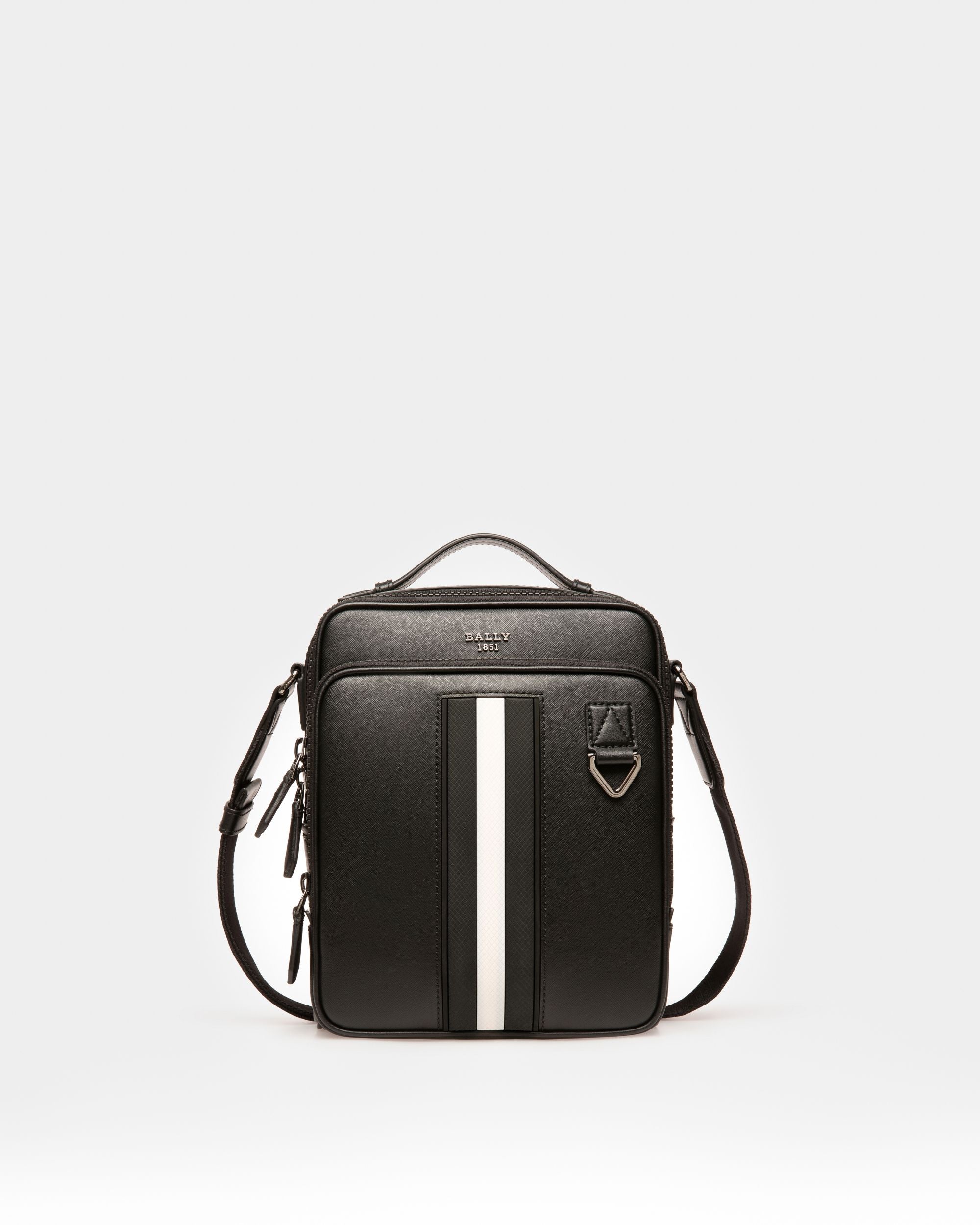 Mackao Umhängetasche Aus Leder In Schwarz - Herren - Bally - 01