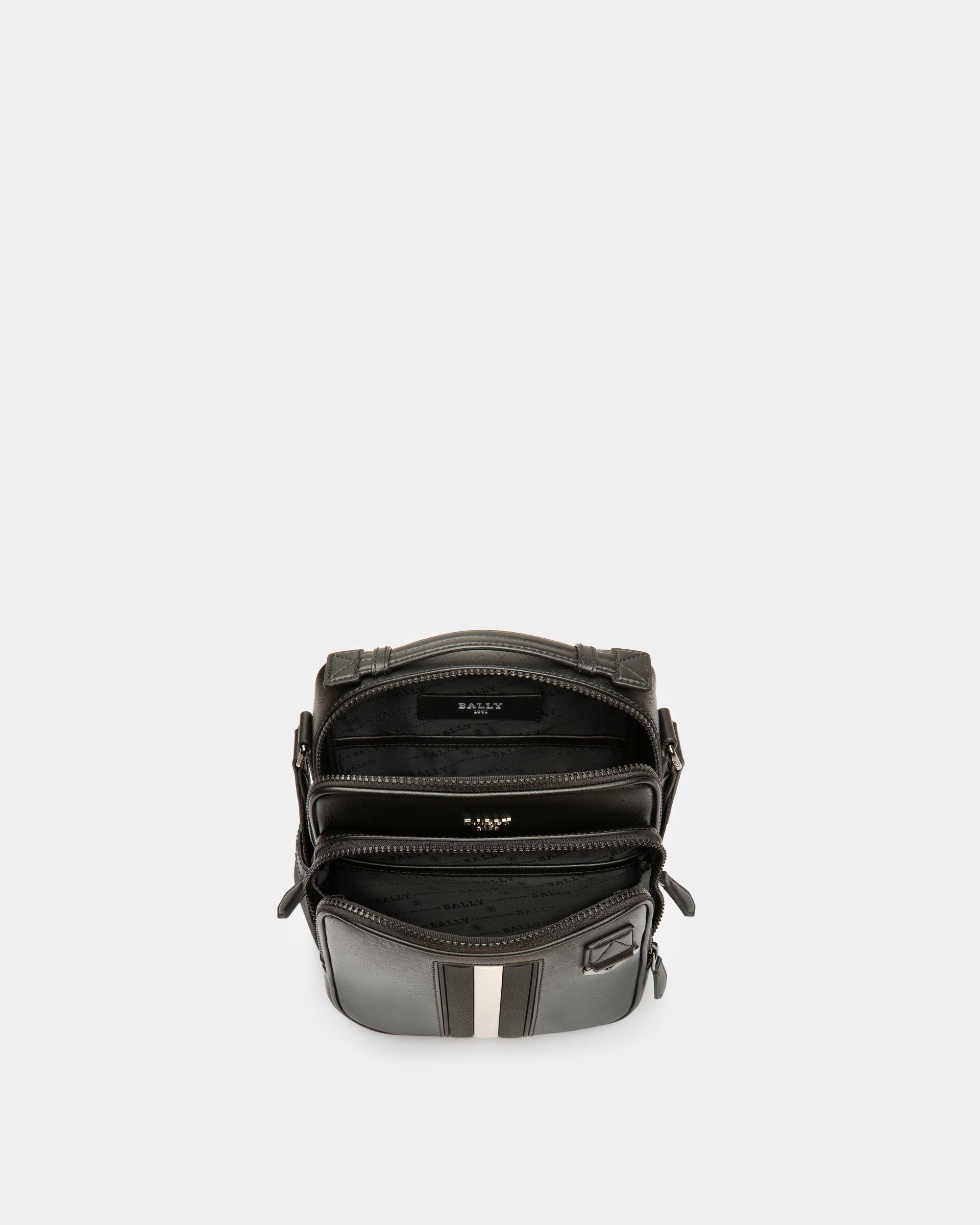 Mackao Umhängetasche Aus Leder In Schwarz - Herren - Bally - 05