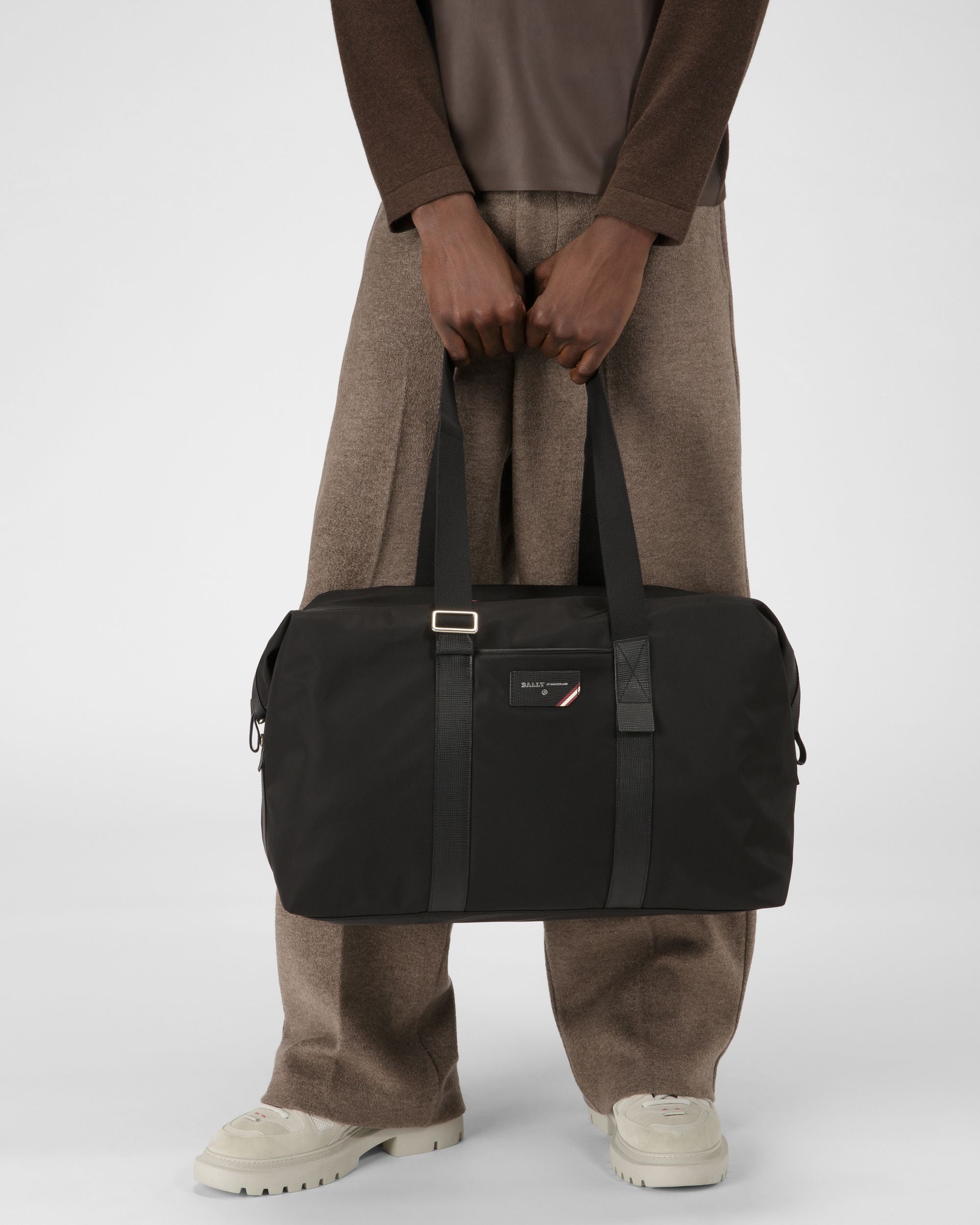 Fulgho Weekender-Tasche Aus Schwarzem Nylon - Herren - Bally - 01