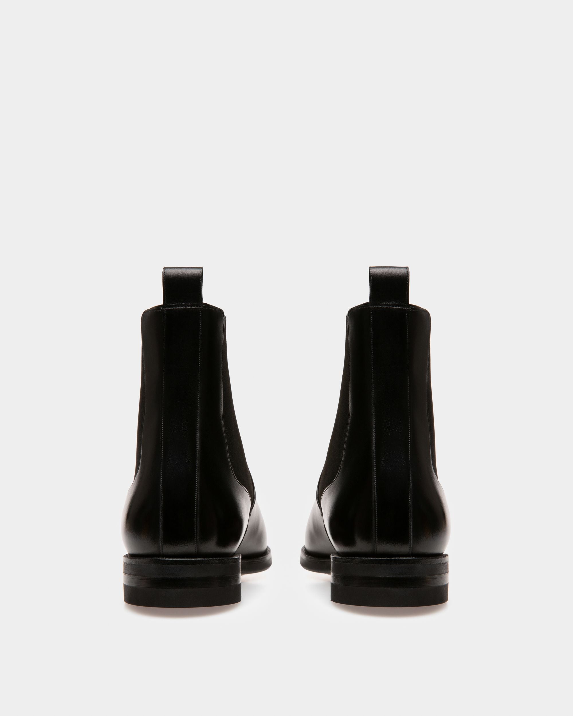Flea Bottes En Cuir Noir - Femme - Bally - 03