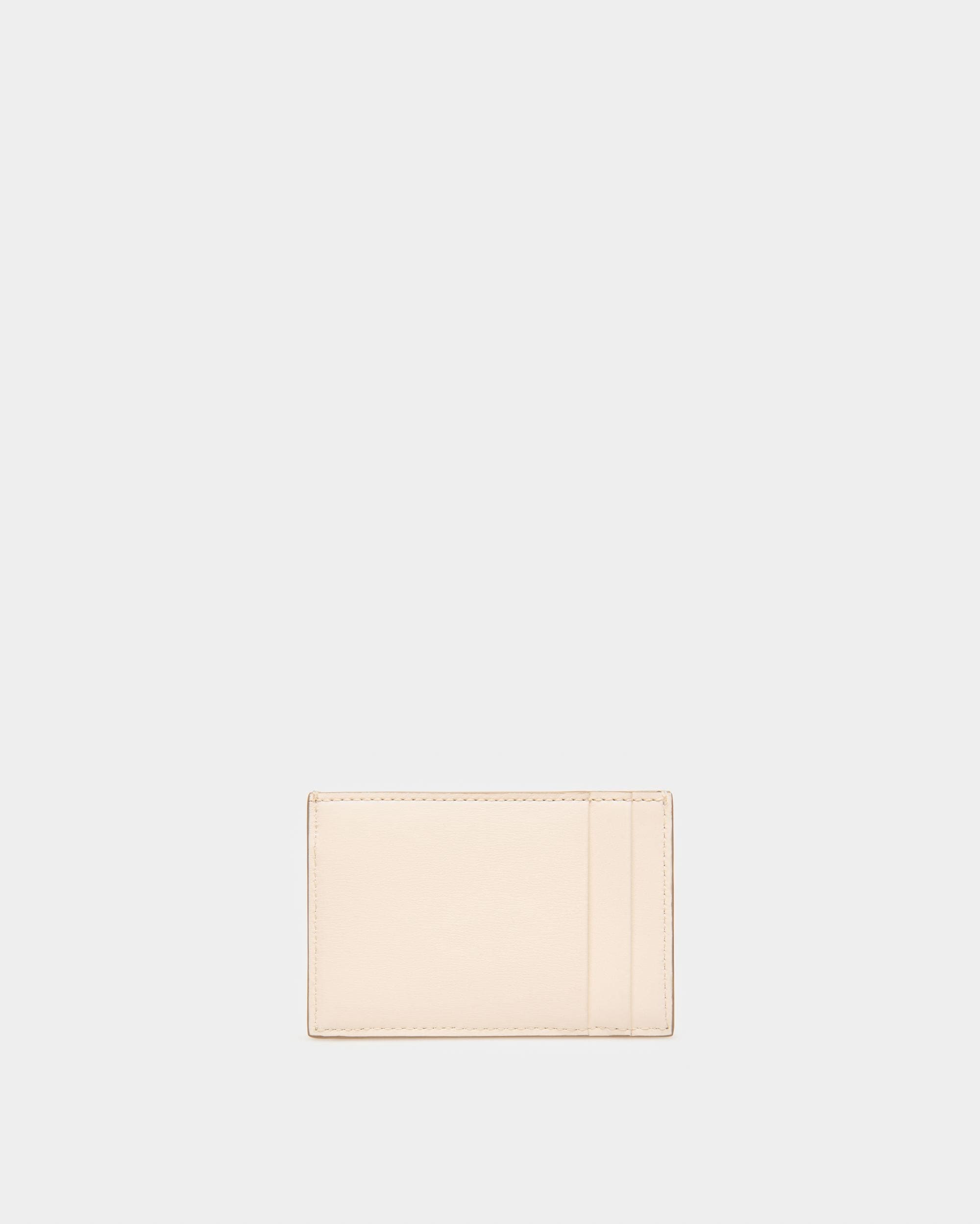 Belky Kartenetui Aus Elfenbeinfarbenem Leder - Damen - Bally - 02