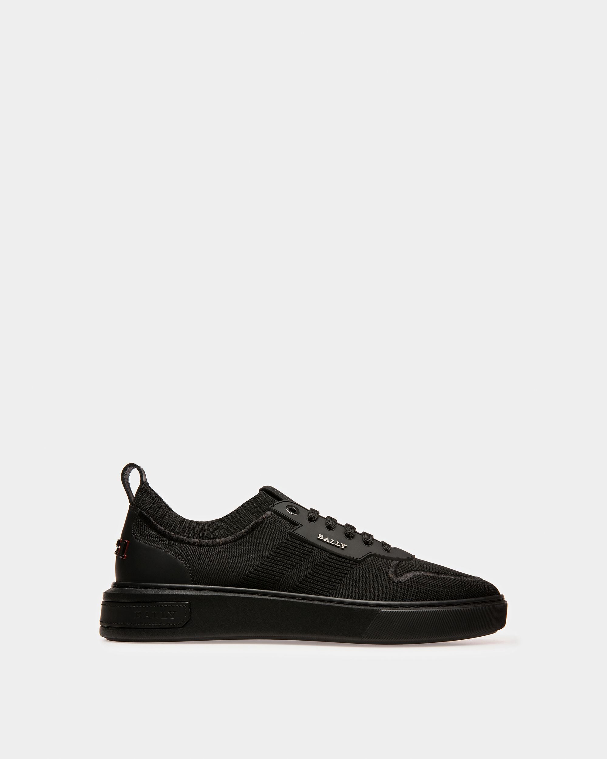 Macky Sneakers En Maille Noire - Homme - Bally - 01
