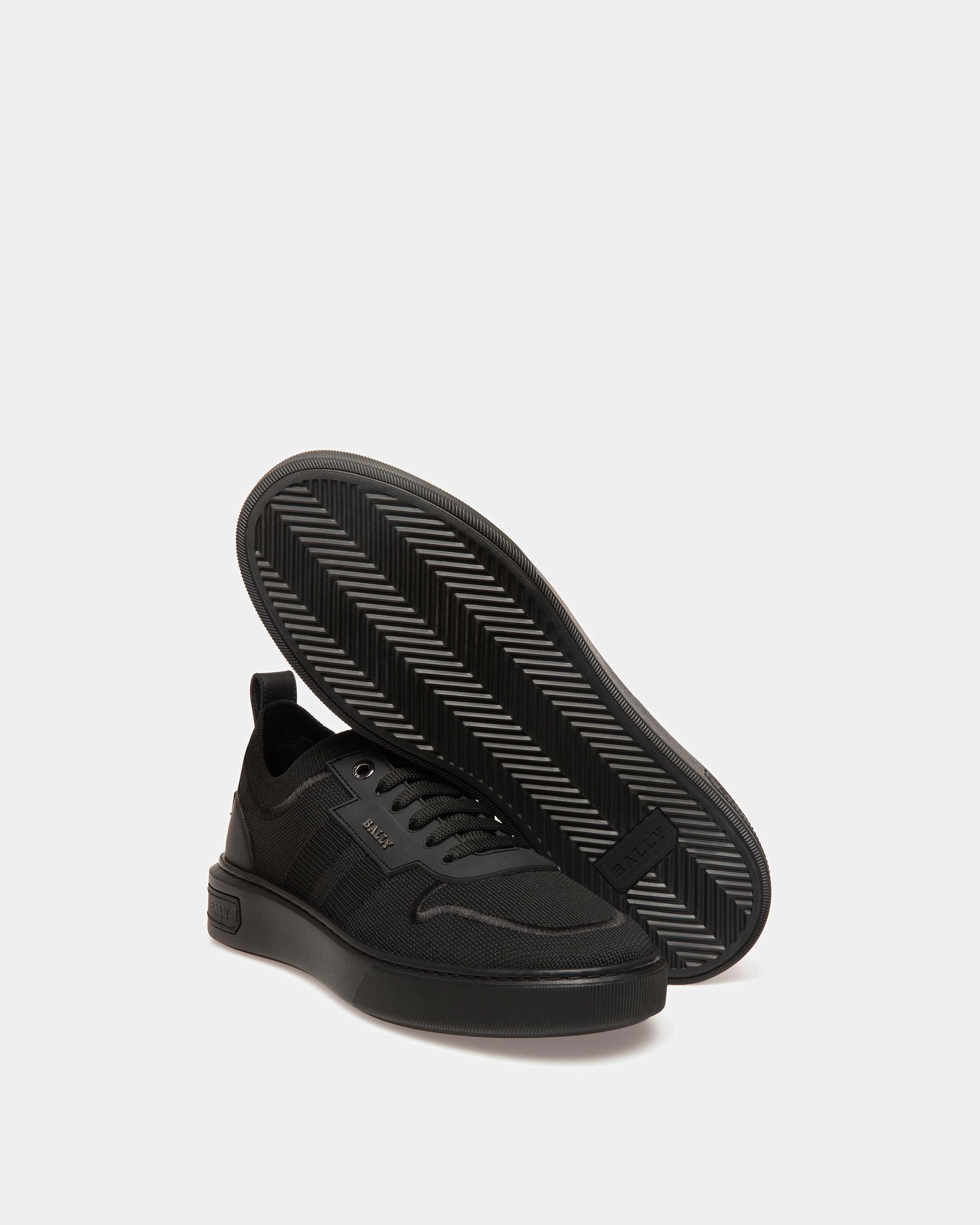 Macky Sneakers En Maille Noire - Homme - Bally - 03