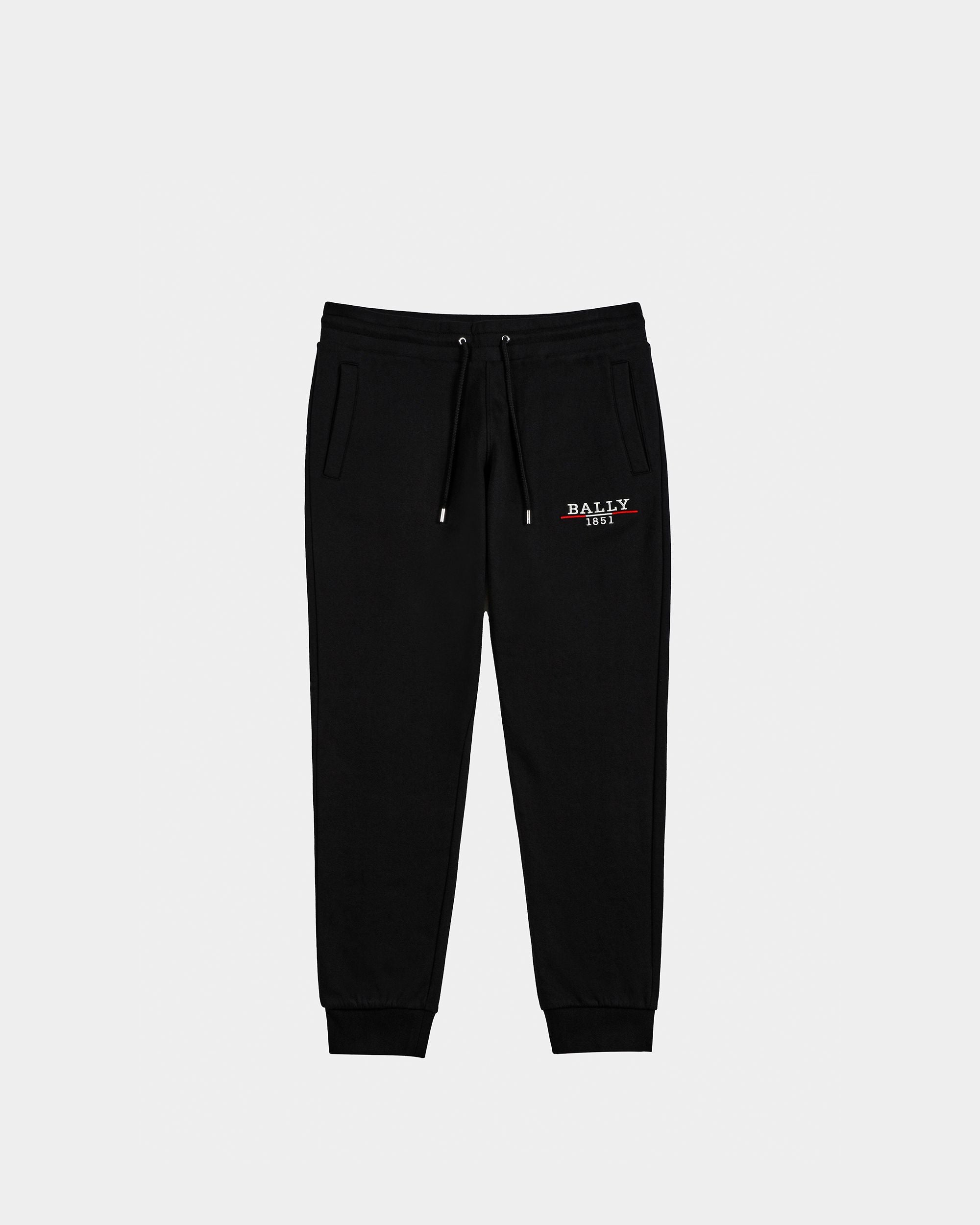 Men's Black Casual Sports Pants - Herren - Bally - 01