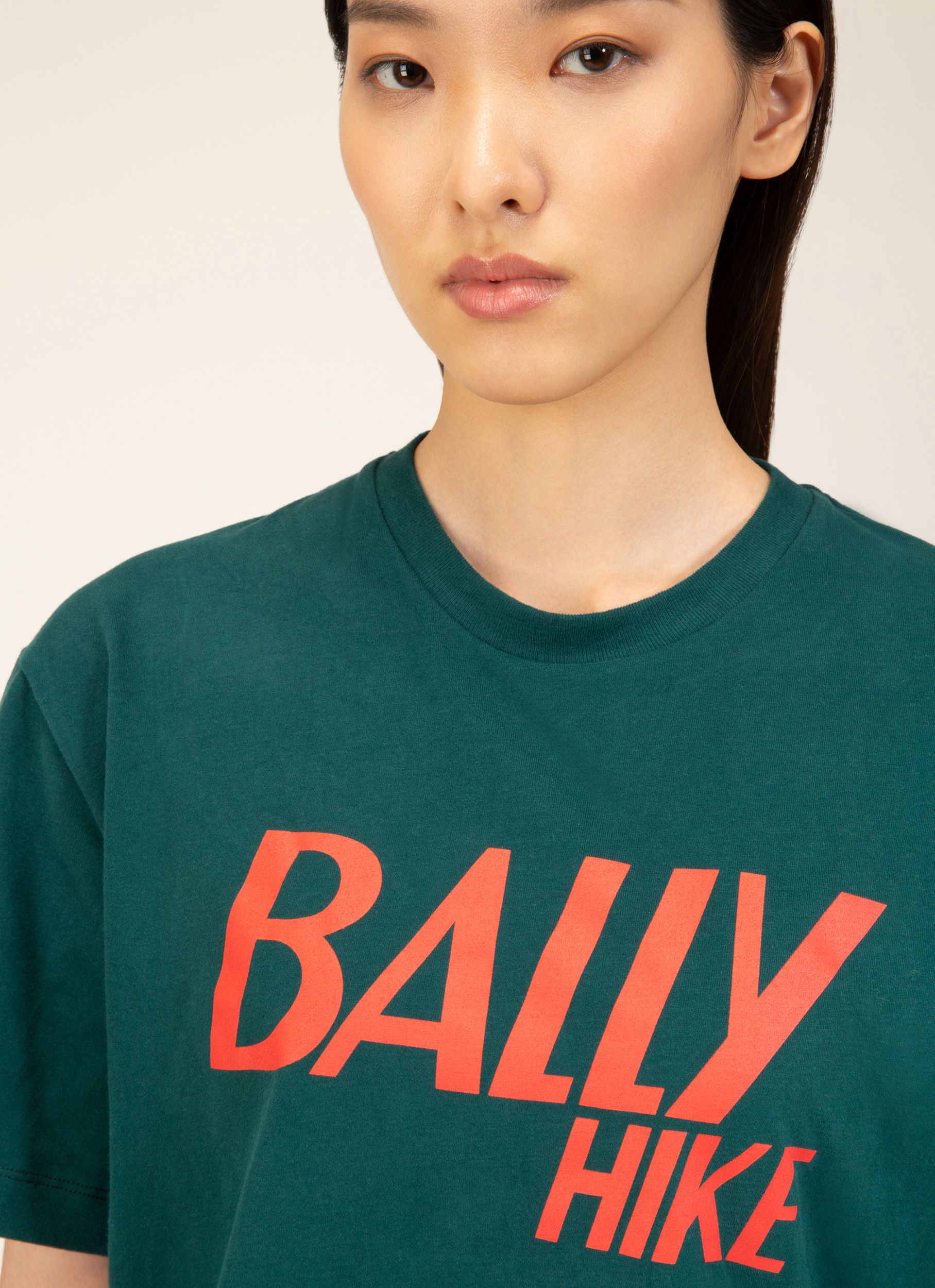 Bally Hike 9 Hauten Coton Bio Vert - Femme - Bally - 02