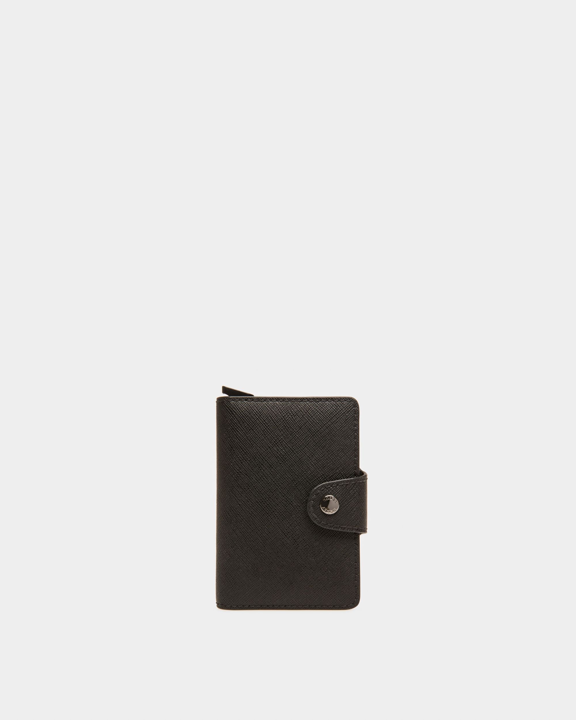 Bur Portefeuille En Cuir Recyclé Noir - Homme - Bally - 02