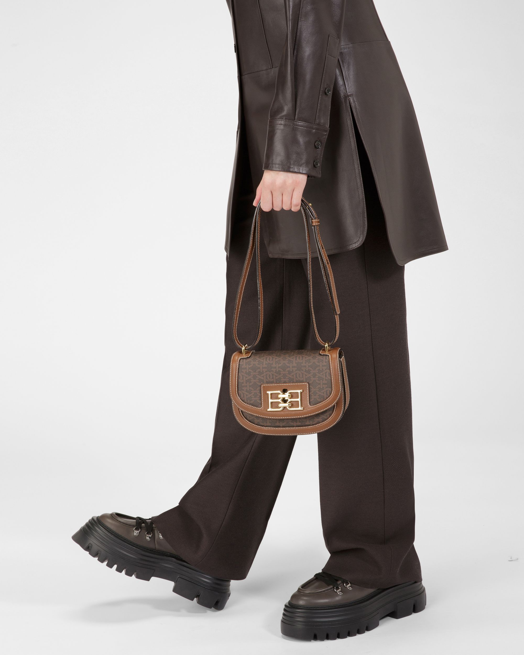 Baily Minitasche Aus Braunem Tpu - Damen - Bally - 01