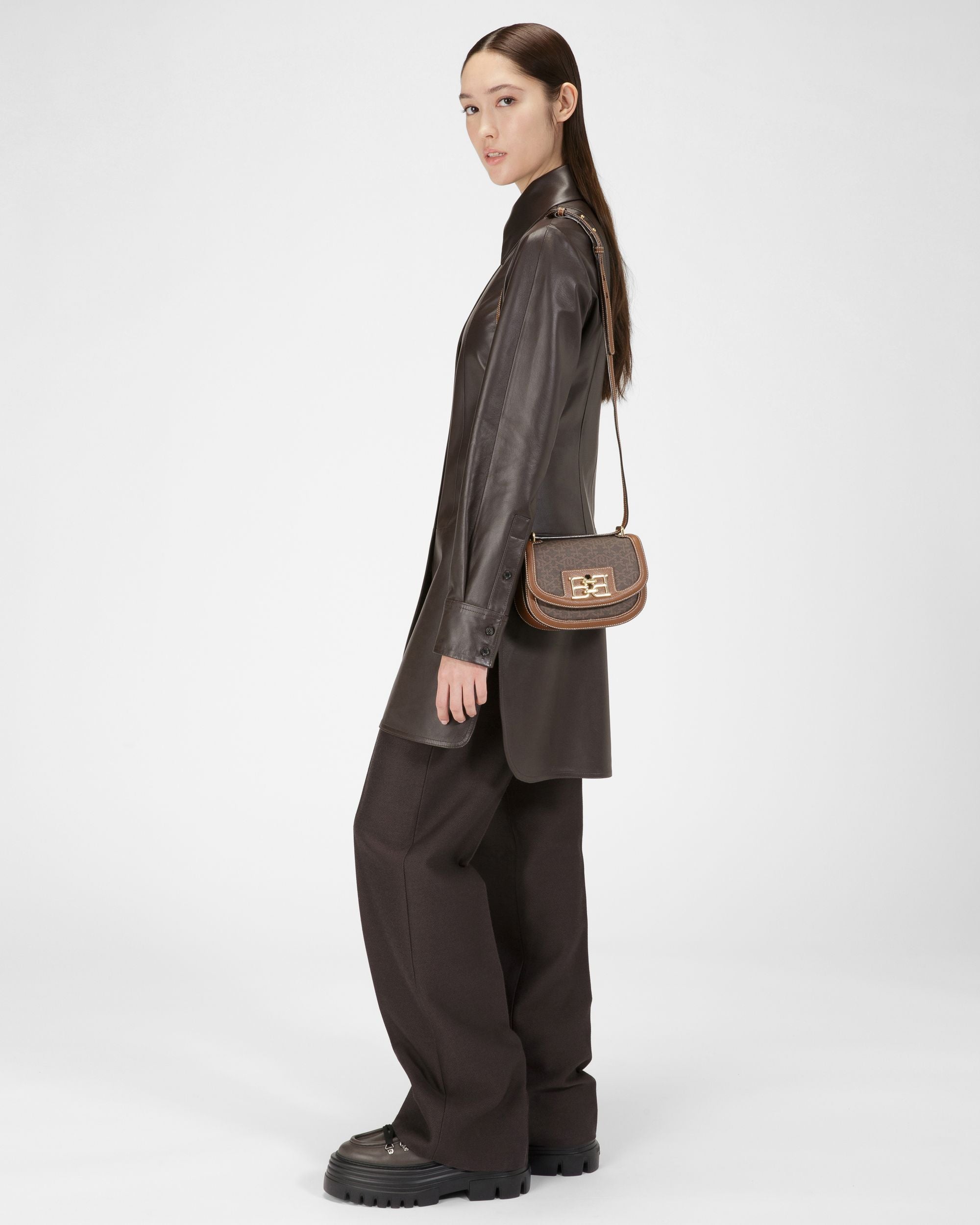Baily Minitasche Aus Braunem Tpu - Damen - Bally - 02