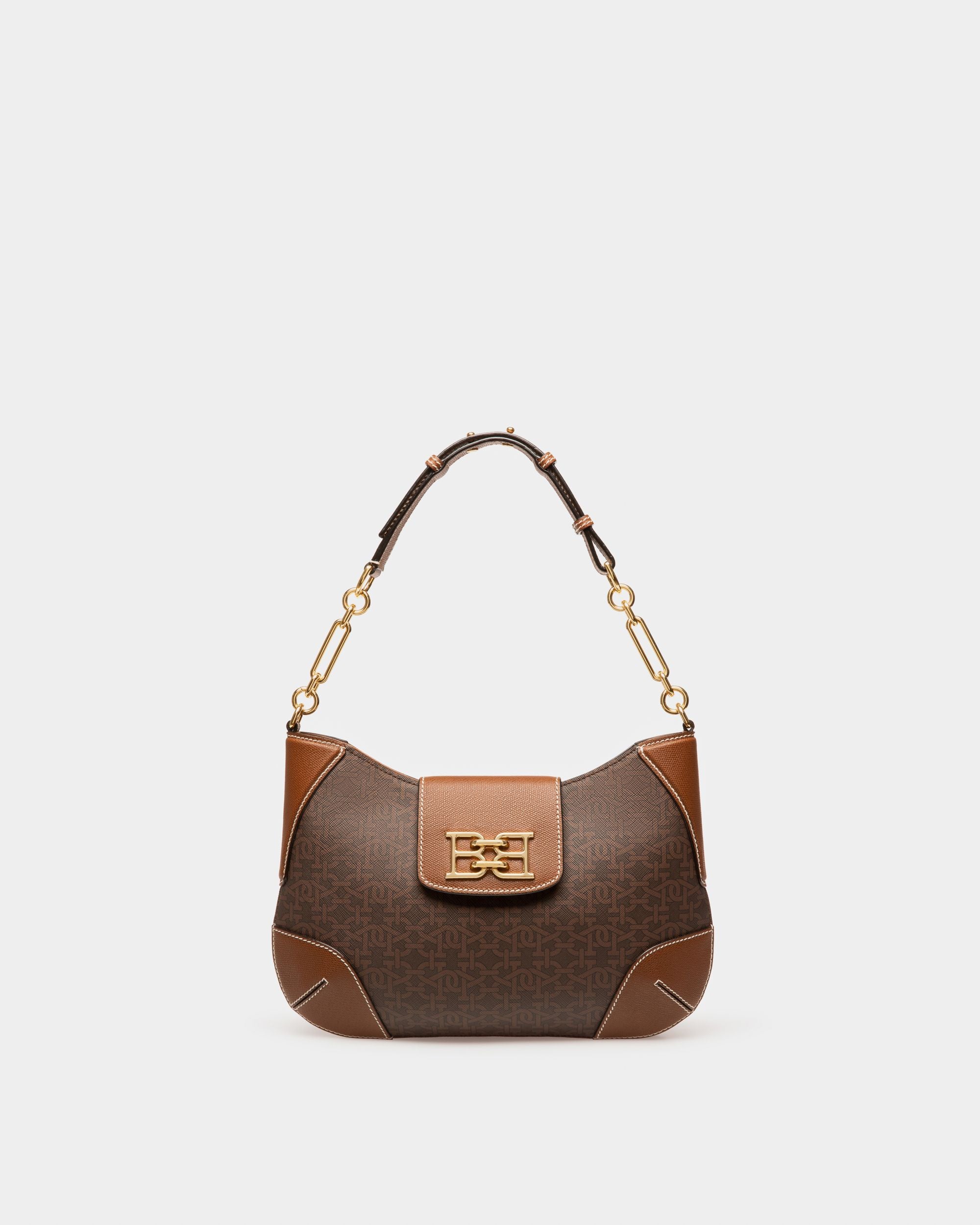Breanne Sac À Bandoulière En Tpu Marron - Femme - Bally - 01